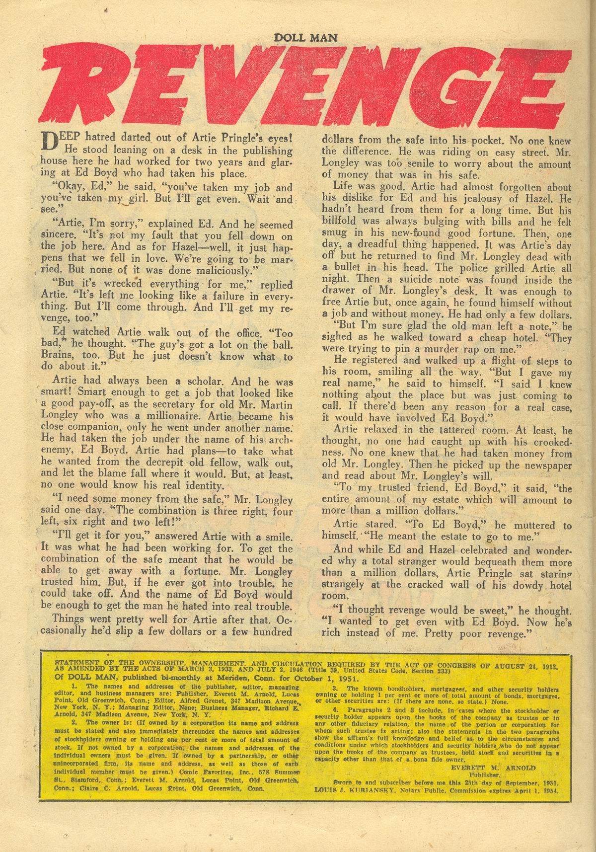 Read online Doll Man comic -  Issue #39 - 25