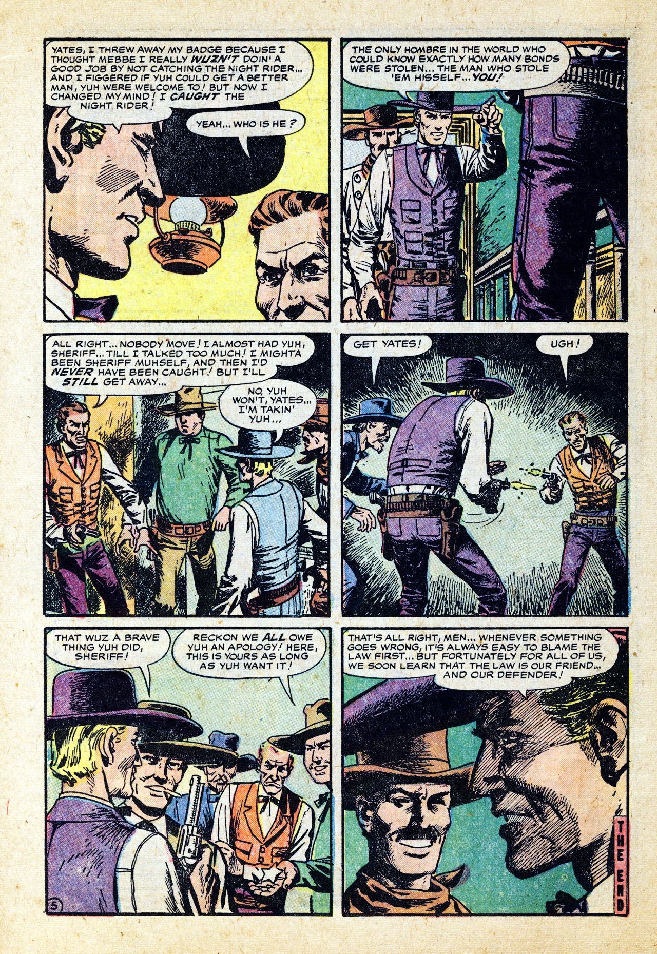 Read online Western Outlaws (1954) comic -  Issue #16 - 22