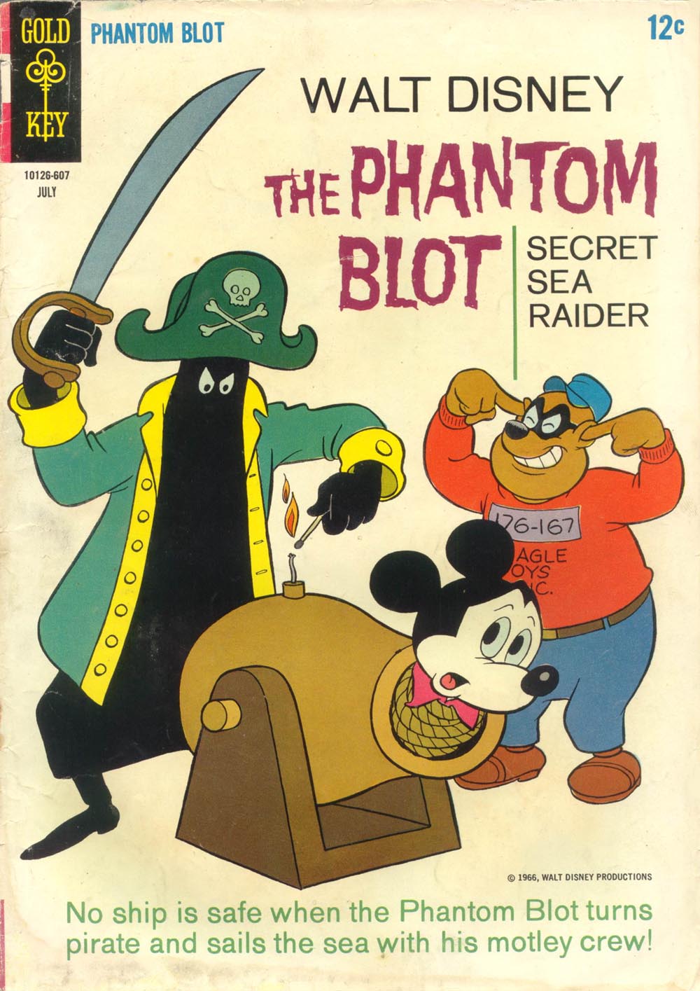 Read online Walt Disney's The Phantom Blot comic -  Issue #6 - 1