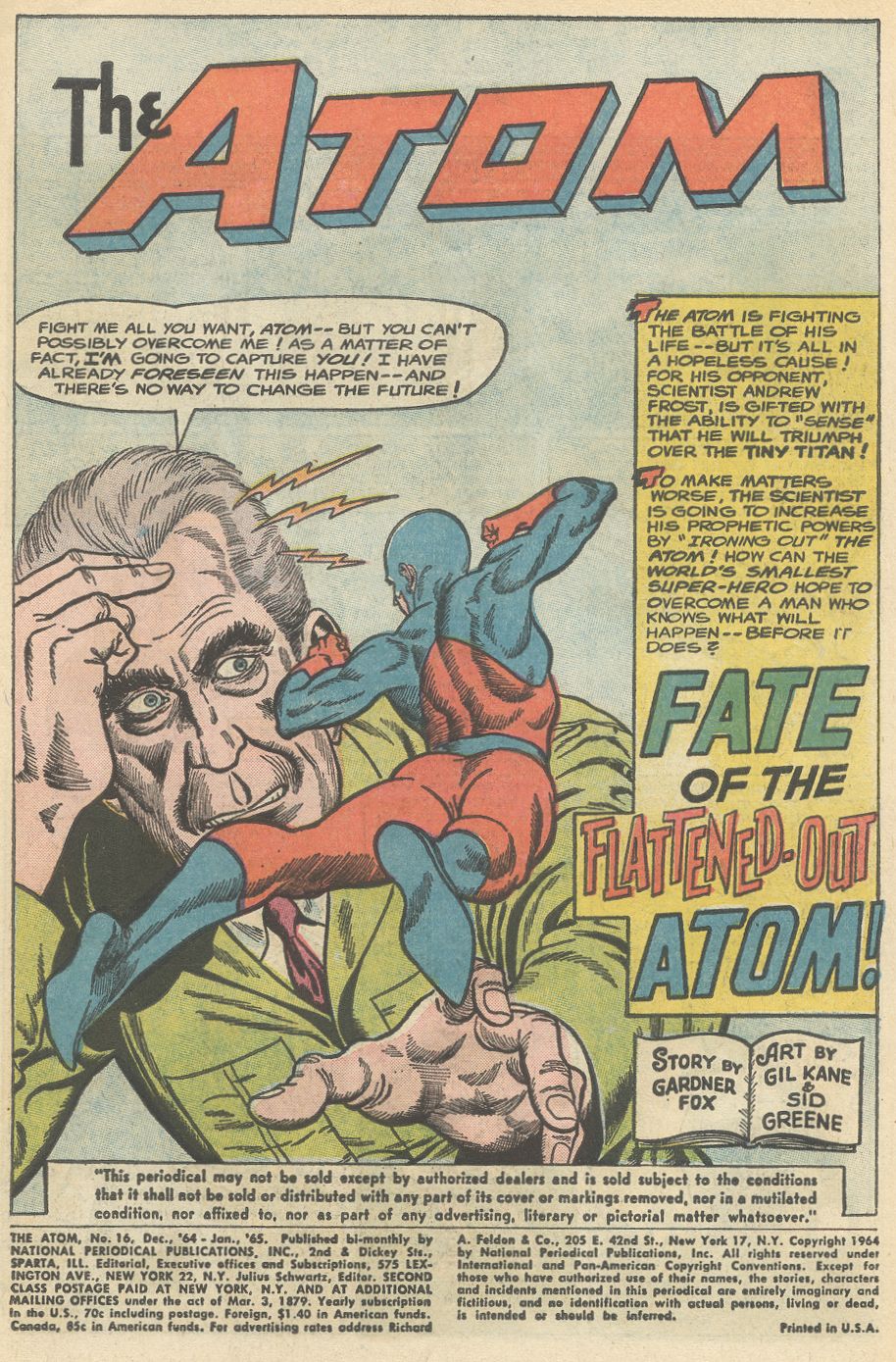 Read online The Atom comic -  Issue #16 - 3