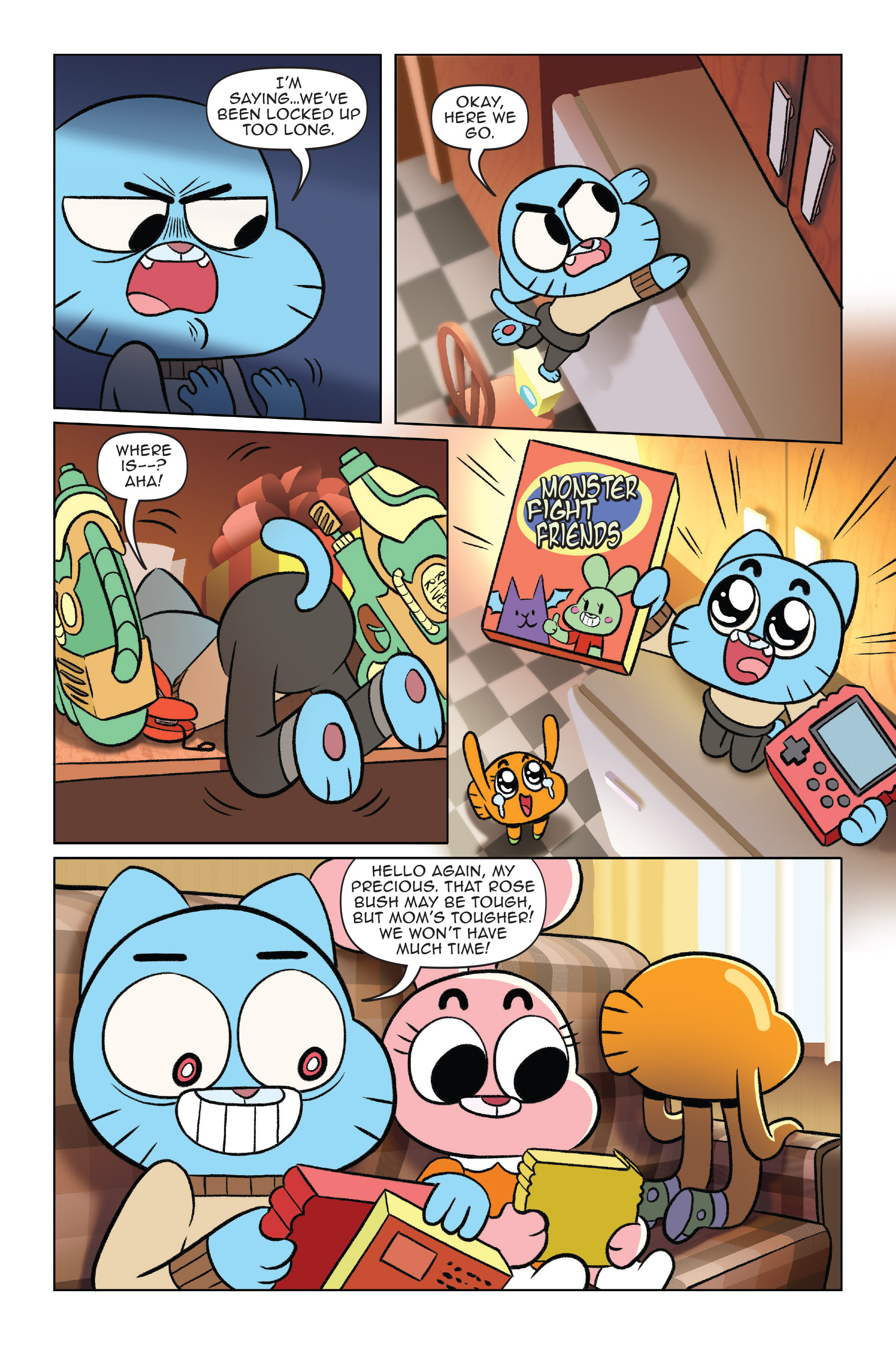 Read online The Amazing World of Gumball: Cheat Code comic -  Issue # Full - 10