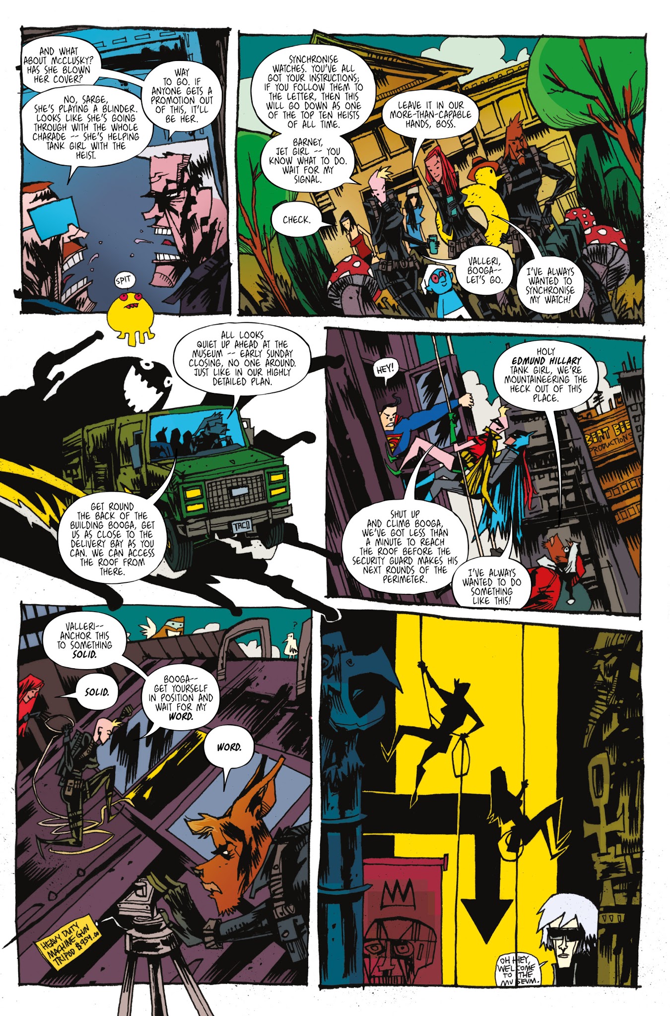 Read online Tank Girl: 21st Century Tank Girl comic -  Issue #3 - 8