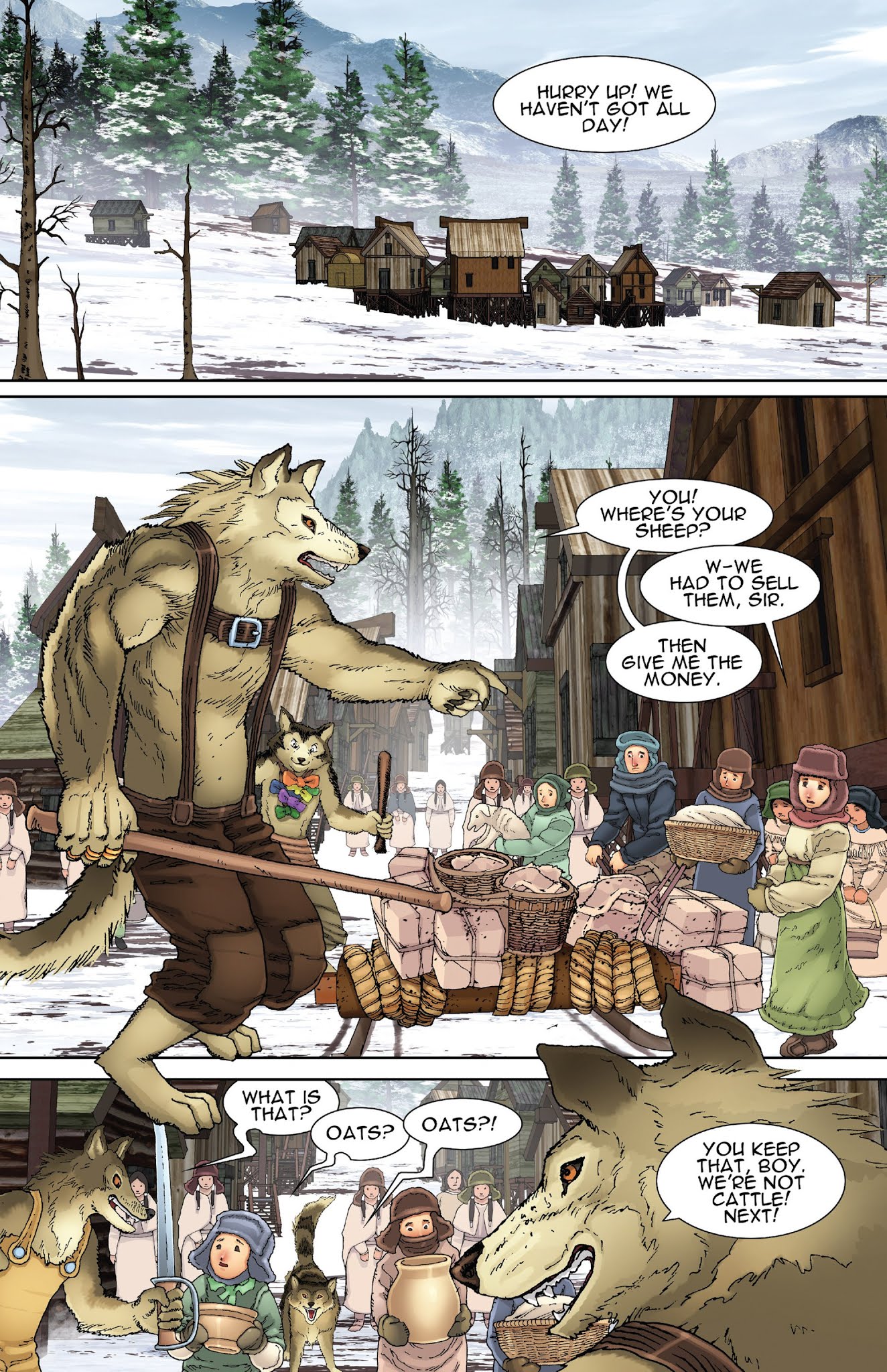 Read online Steampunk Red Riding Hood comic -  Issue # Full - 3