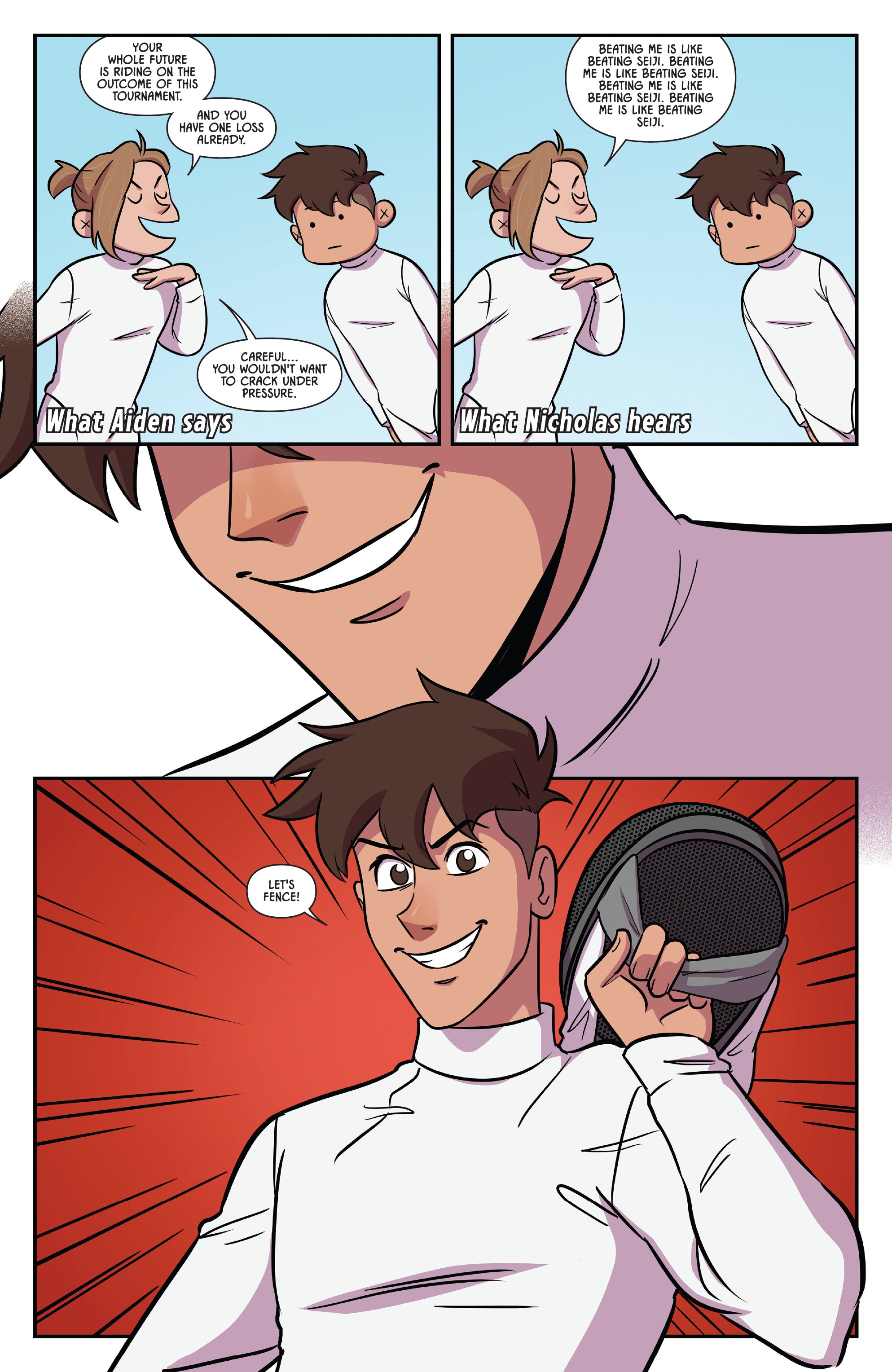 Read online Fence comic -  Issue # _TPB 2 - 55