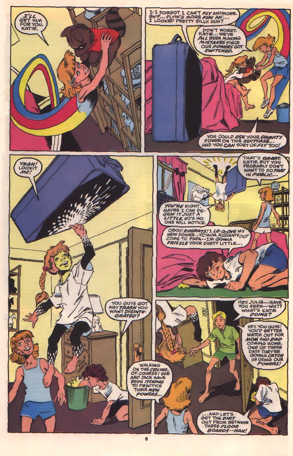 Read online Power Pack (1984) comic -  Issue #54 - 5