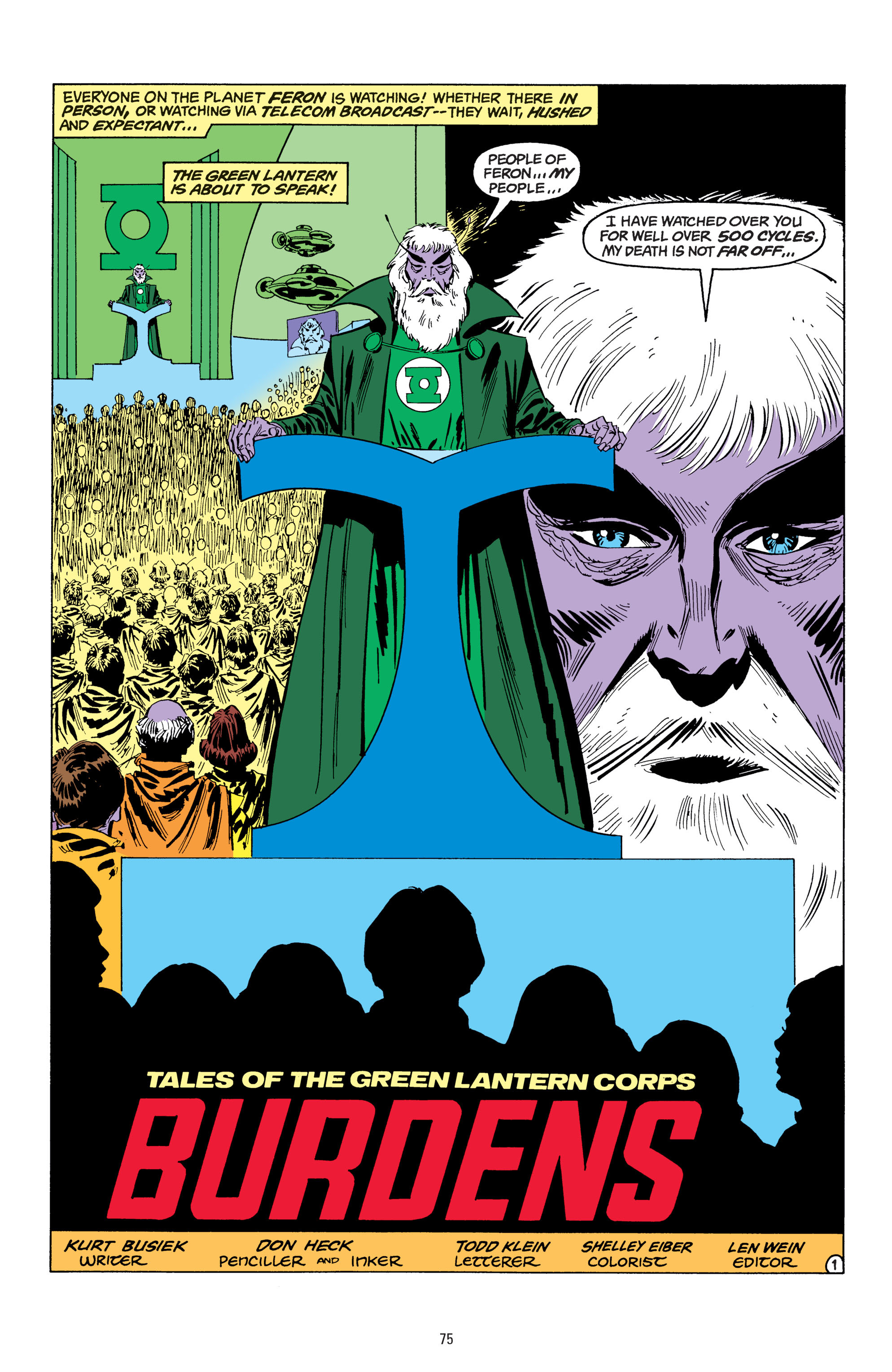 Read online Tales of the Green Lantern Corps comic -  Issue # _TPB 2 - 74