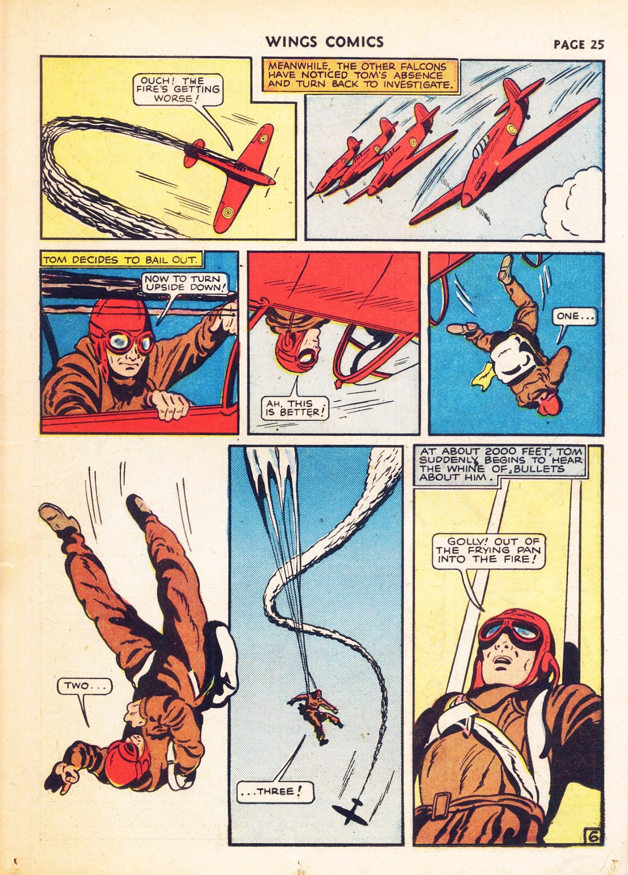Read online Wings Comics comic -  Issue #8 - 27
