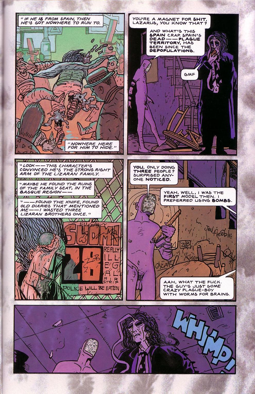 Read online Lazarus Churchyard: The Final Cut comic -  Issue # TPB - 88
