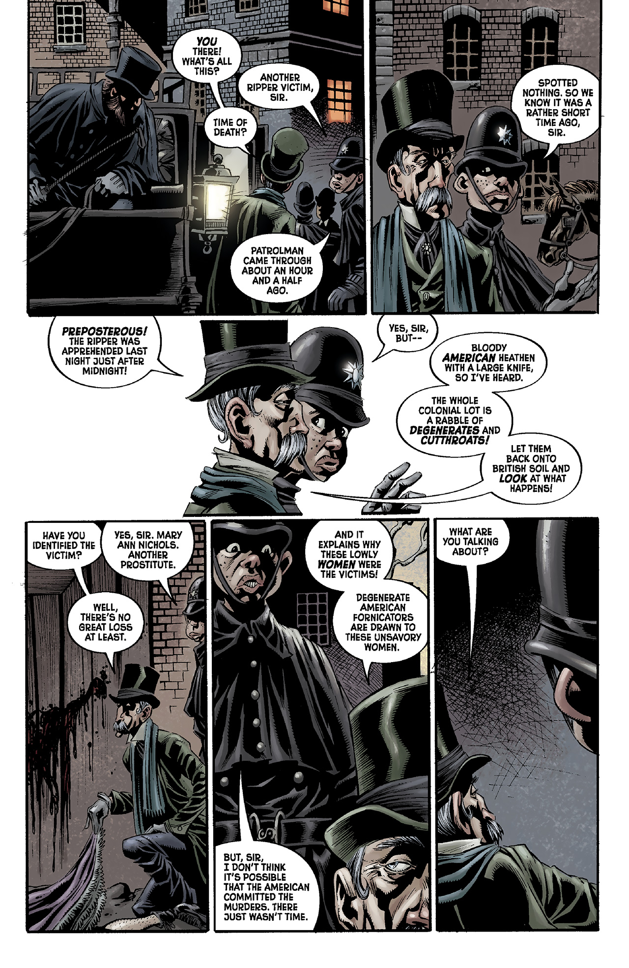 Read online Billy the Kid's Old Timey Oddities and the Ghastly Fiend of London comic -  Issue #2 - 5