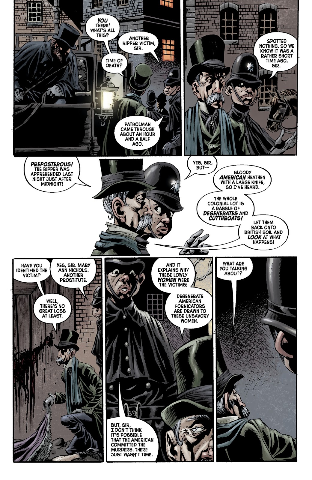 Billy the Kid's Old Timey Oddities and the Ghastly Fiend of London issue 2 - Page 5