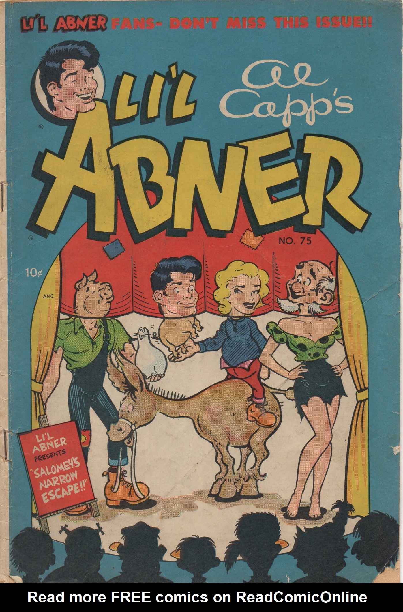 Read online Li'l Abner Comics comic -  Issue #75 - 1