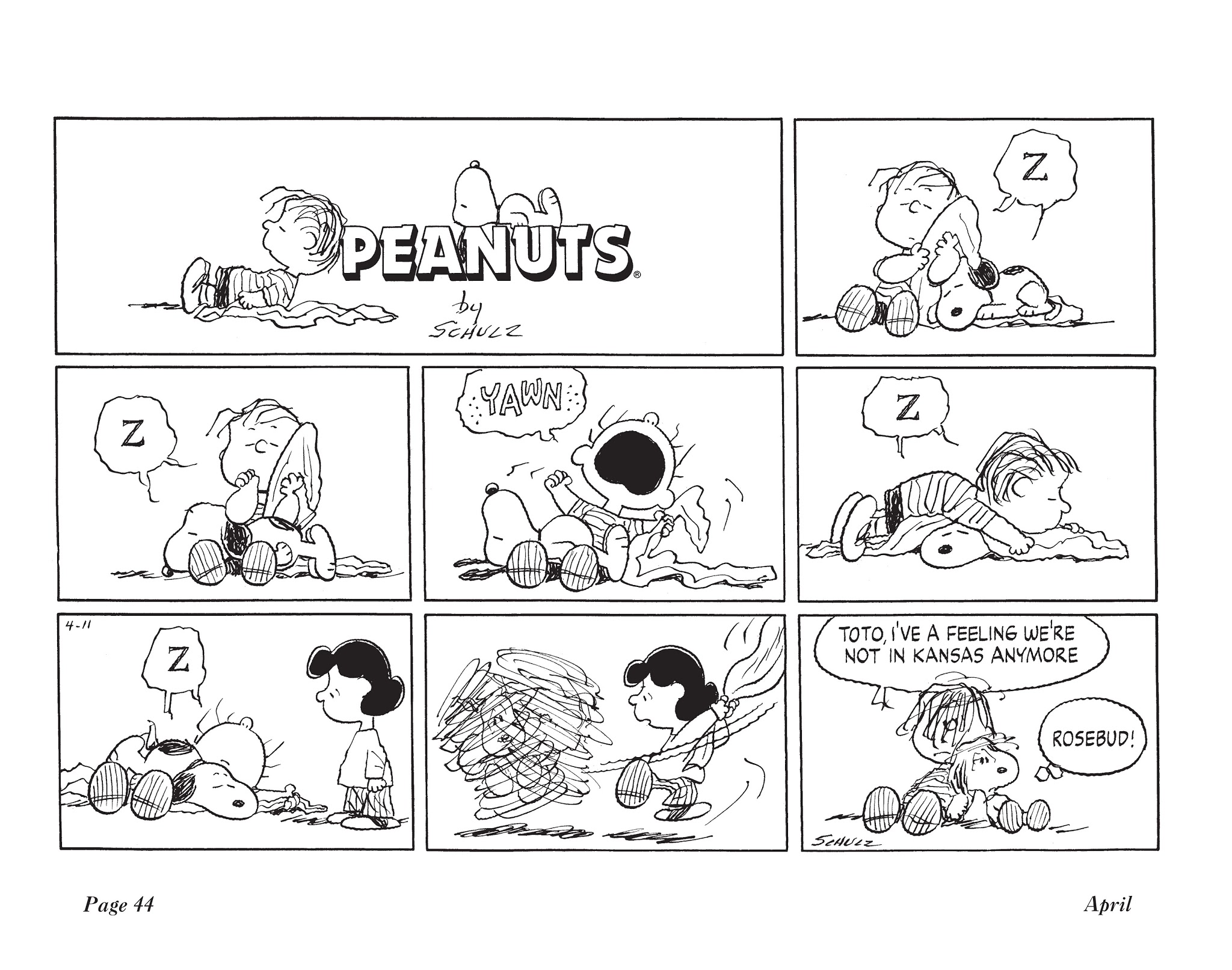 Read online The Complete Peanuts comic -  Issue # TPB 22 - 61