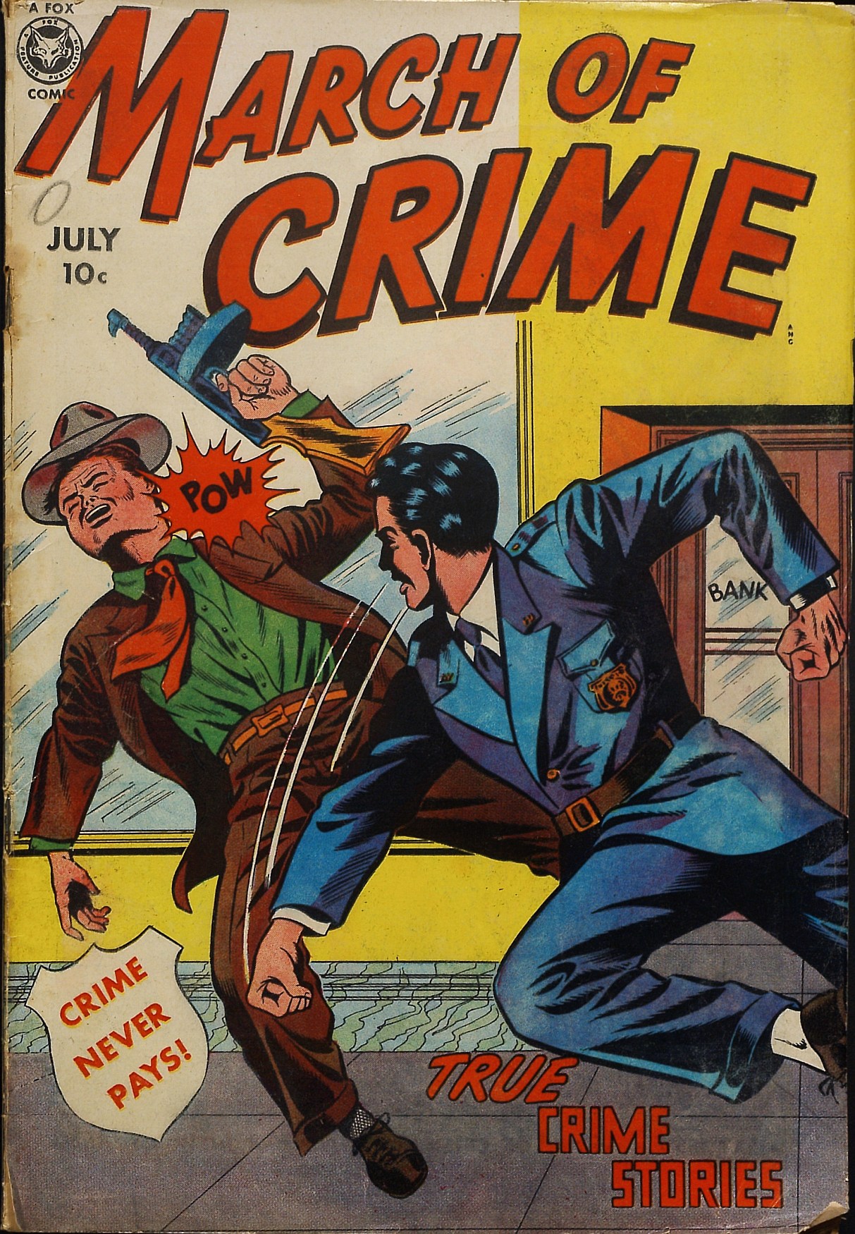 Read online March of Crime comic -  Issue #1 - 1