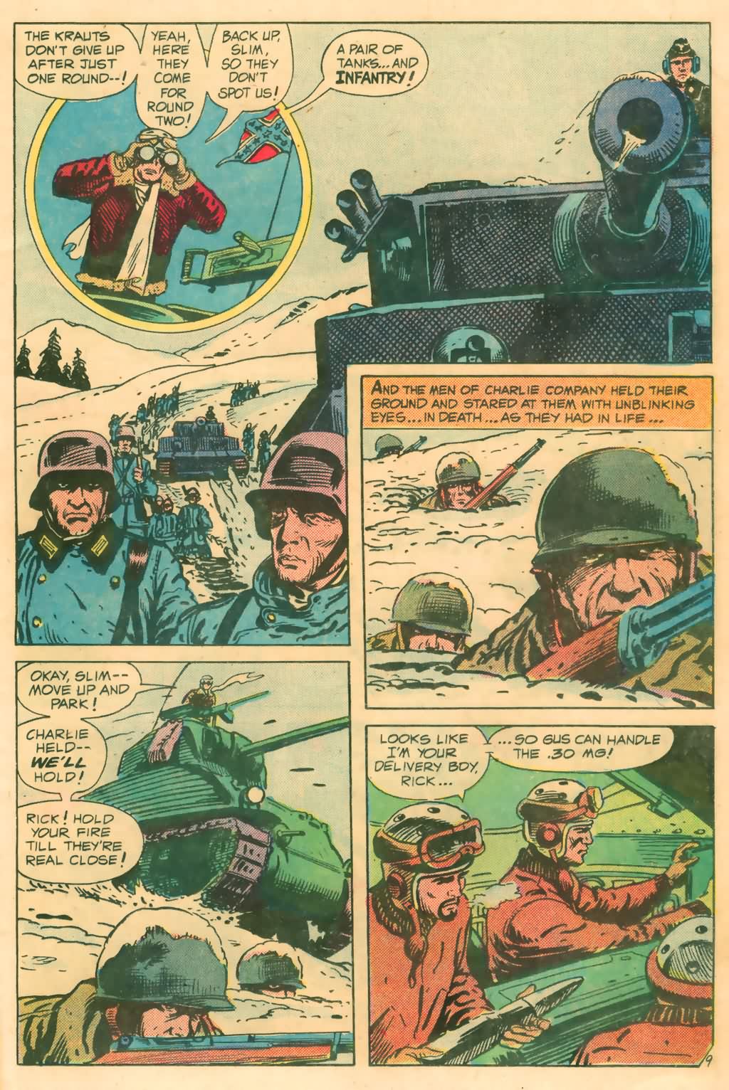 Read online G.I. Combat (1952) comic -  Issue #242 - 10