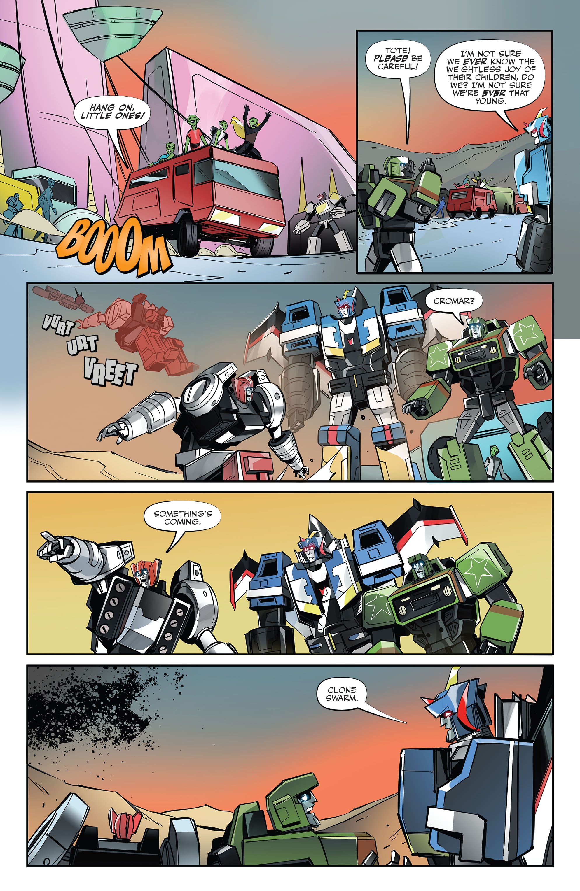 Read online Transformers: Escape comic -  Issue #4 - 22
