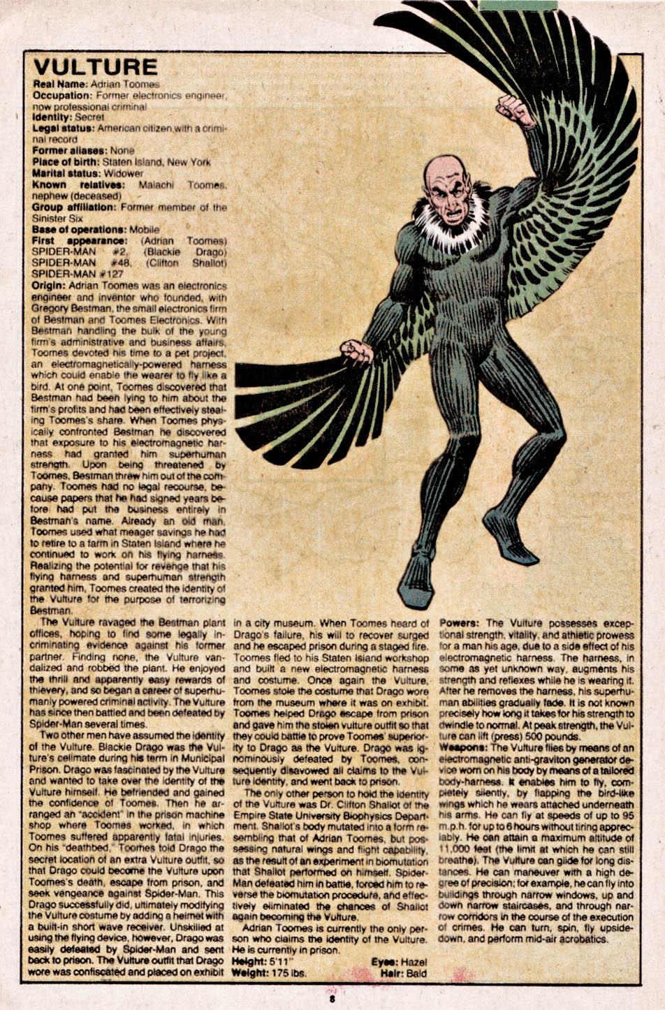 Read online The Official Handbook of the Marvel Universe comic -  Issue #12 - 9