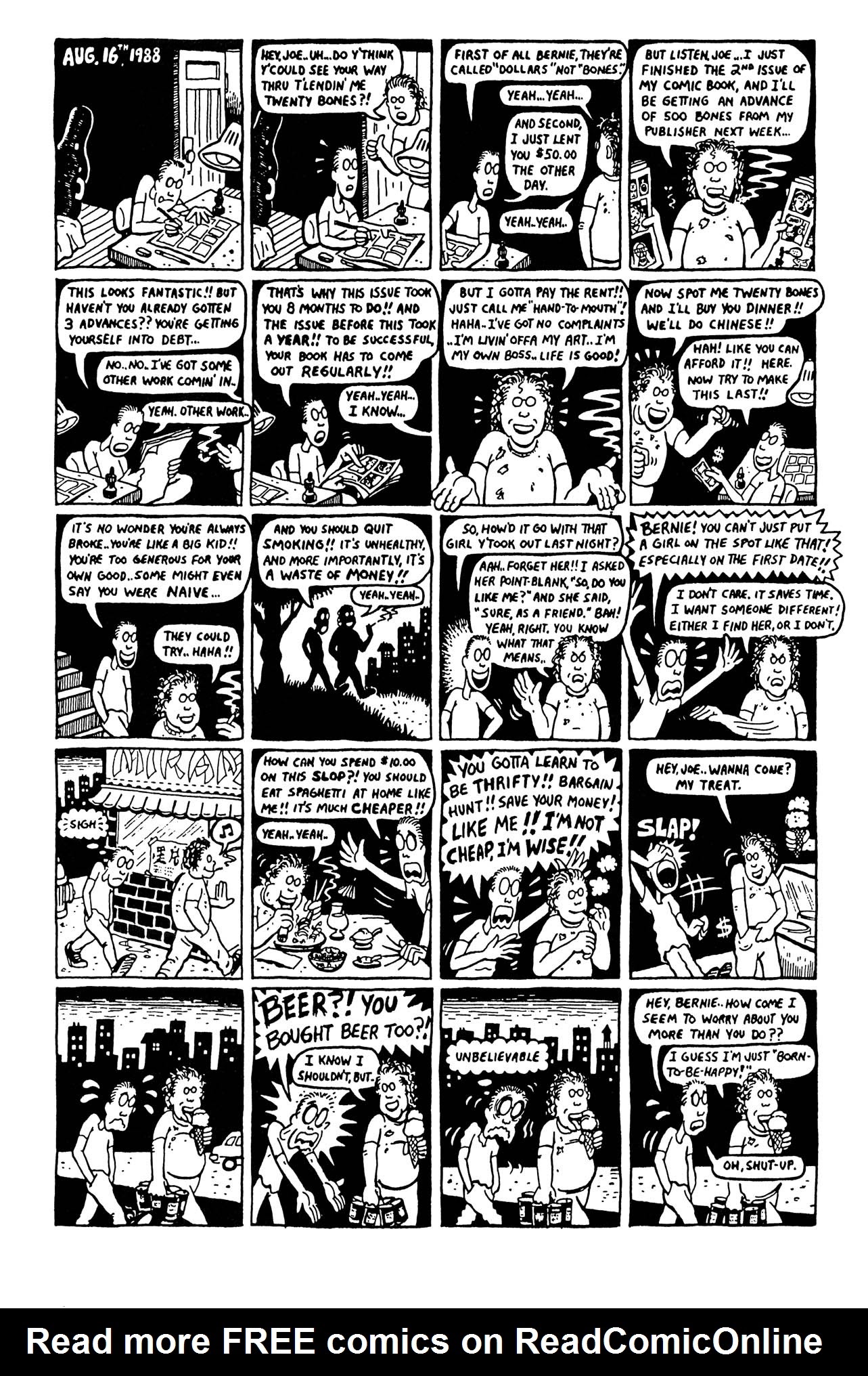 Read online Peepshow: The Cartoon Diary of Joe Matt comic -  Issue # Full - 20