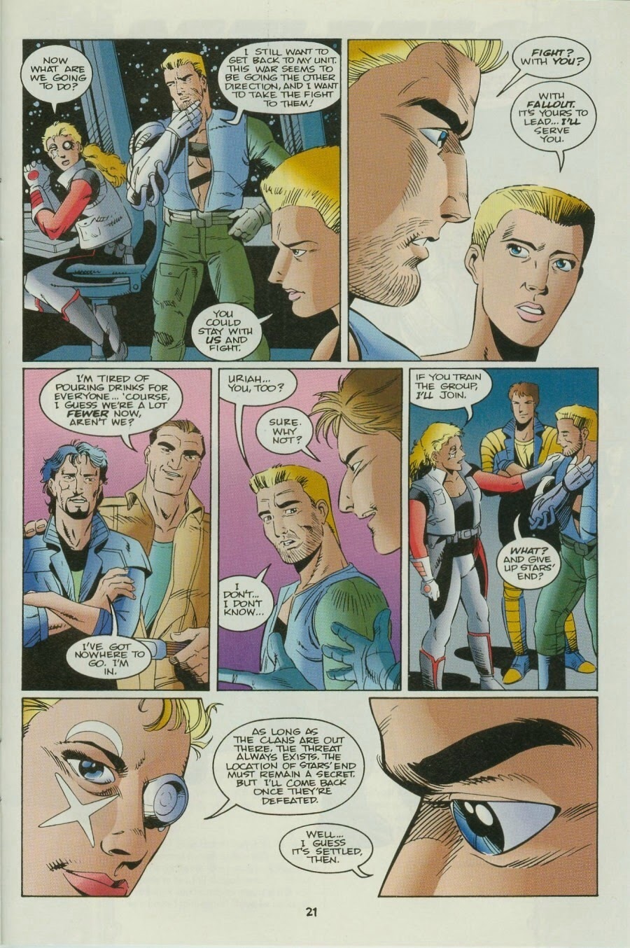 Read online Battletech: Fallout comic -  Issue #4 - 26