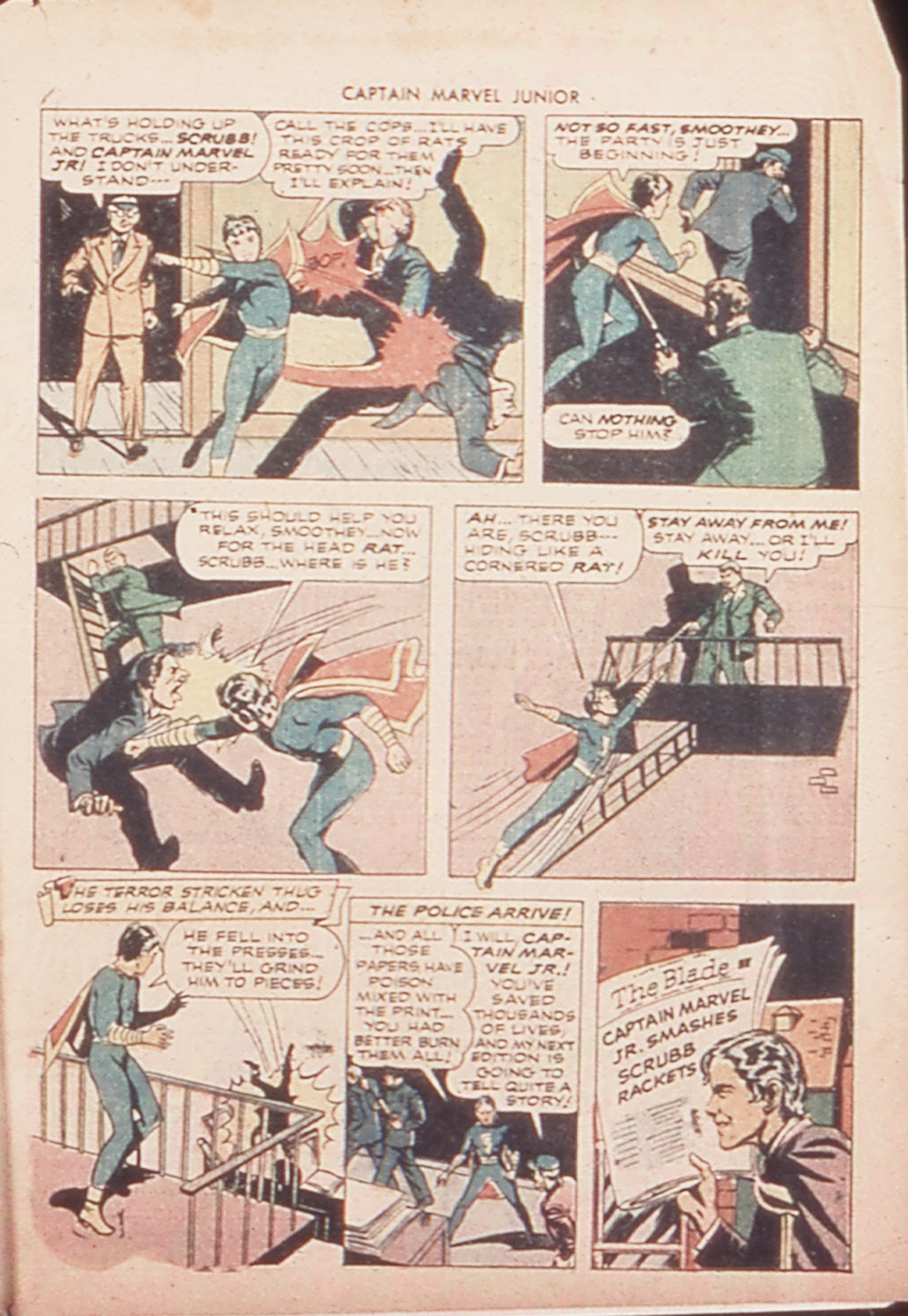 Read online Captain Marvel, Jr. comic -  Issue #13 - 57