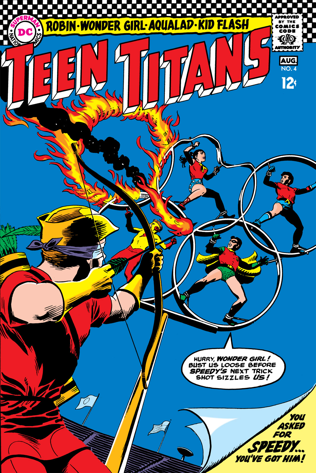 Read online Teen Titans (1966) comic -  Issue #4 - 1