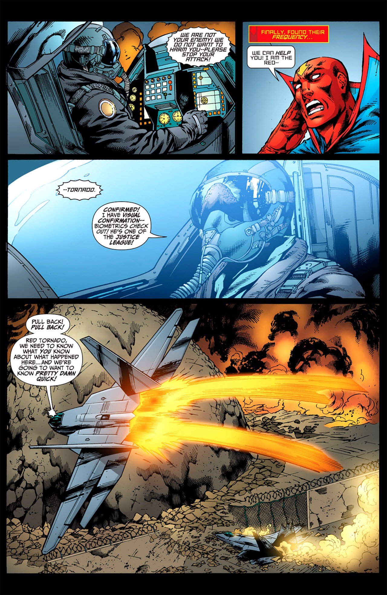 Read online Red Tornado (2009) comic -  Issue #4 - 8