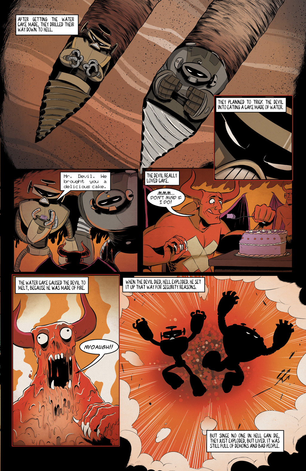 Read online Axe Cop: President of the World comic -  Issue #2 - 18