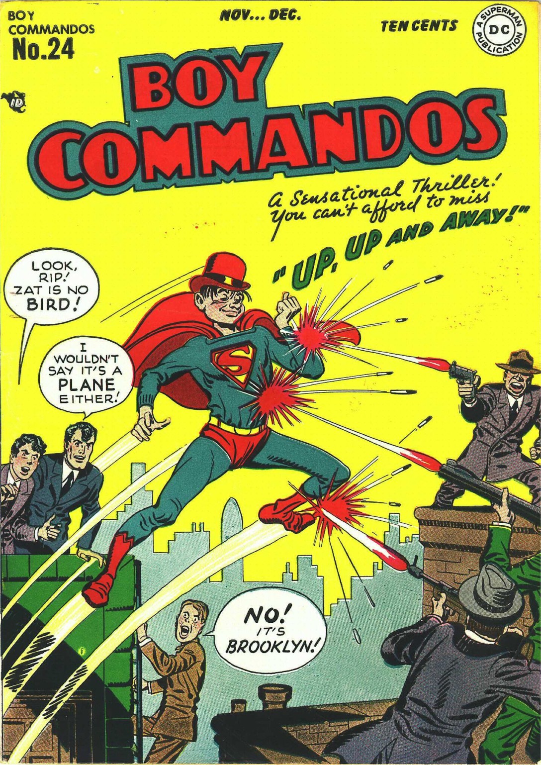 Read online Boy Commandos comic -  Issue #24 - 1