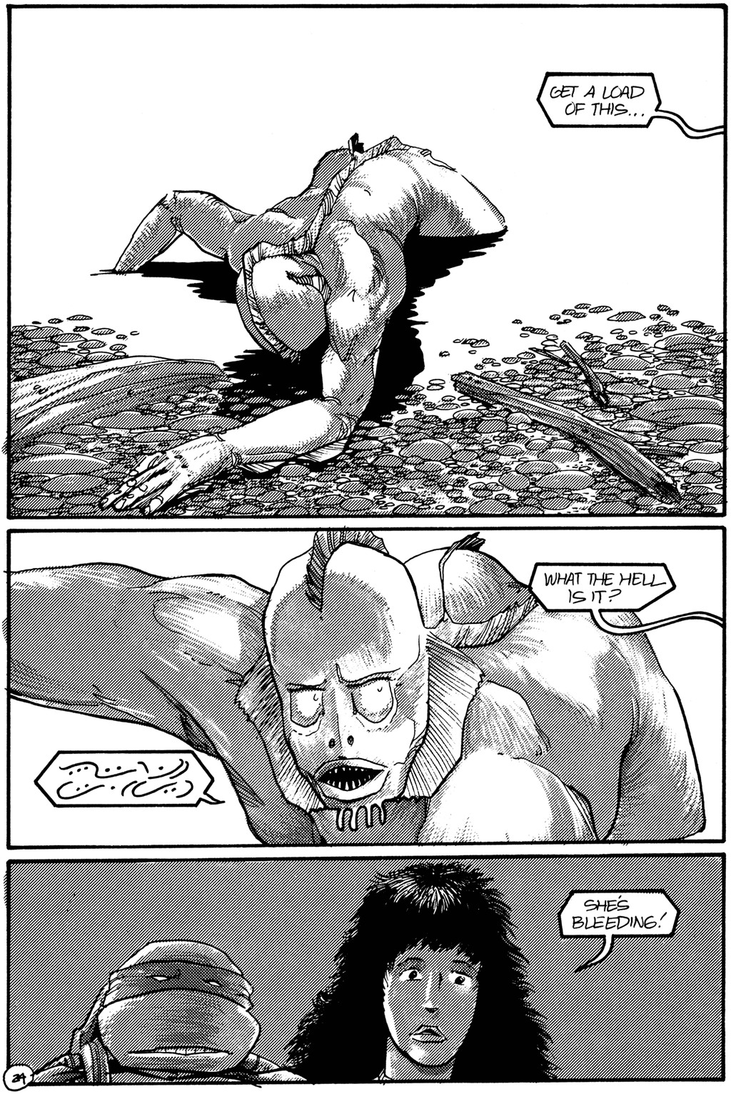 Read online Teenage Mutant Ninja Turtles (1984) comic -  Issue #28 - 26