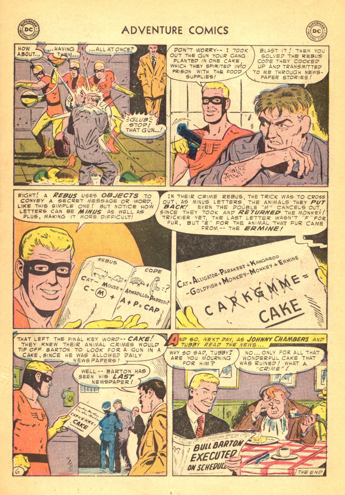 Read online Adventure Comics (1938) comic -  Issue #202 - 22
