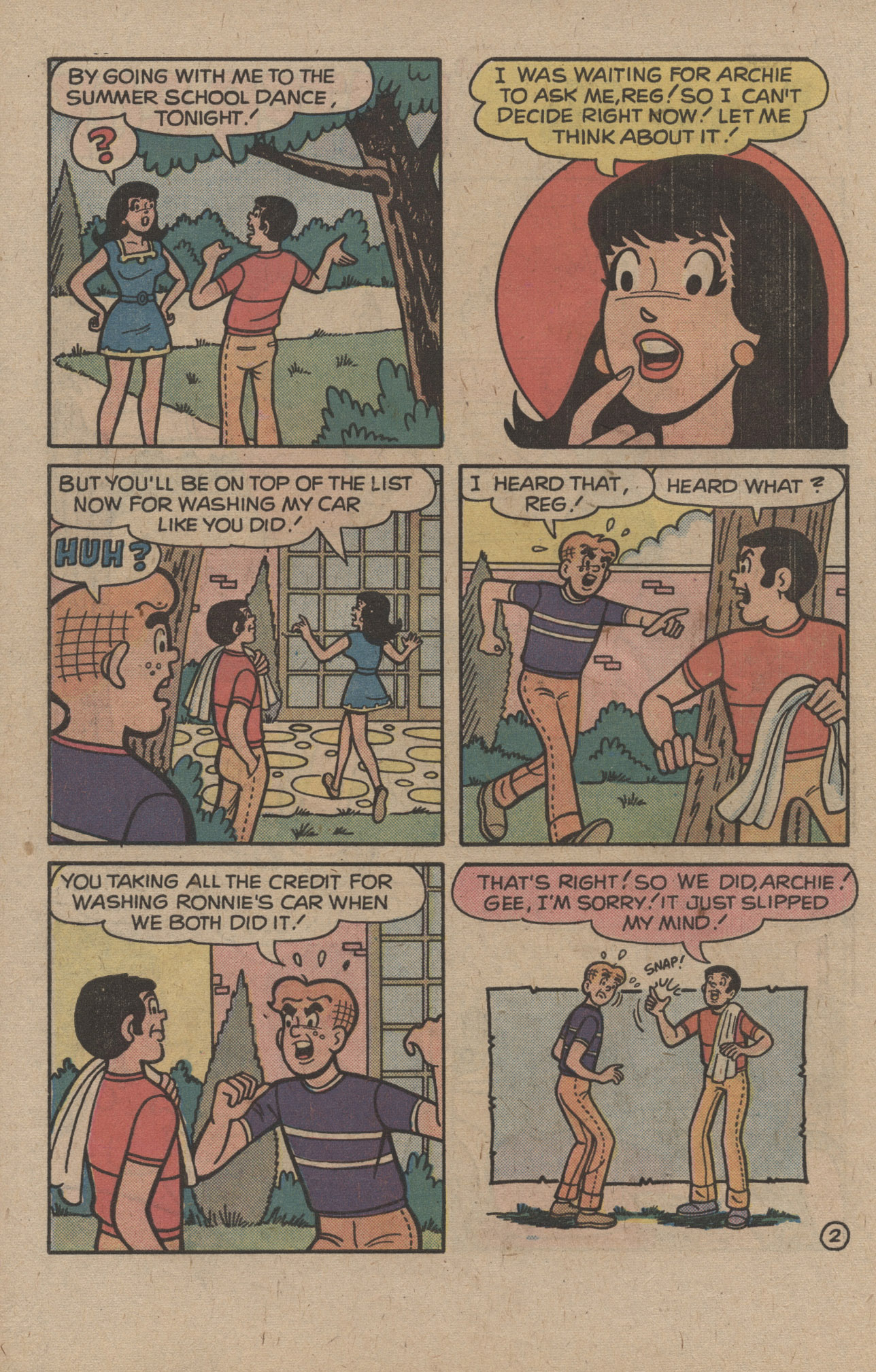 Read online Reggie and Me (1966) comic -  Issue #92 - 30