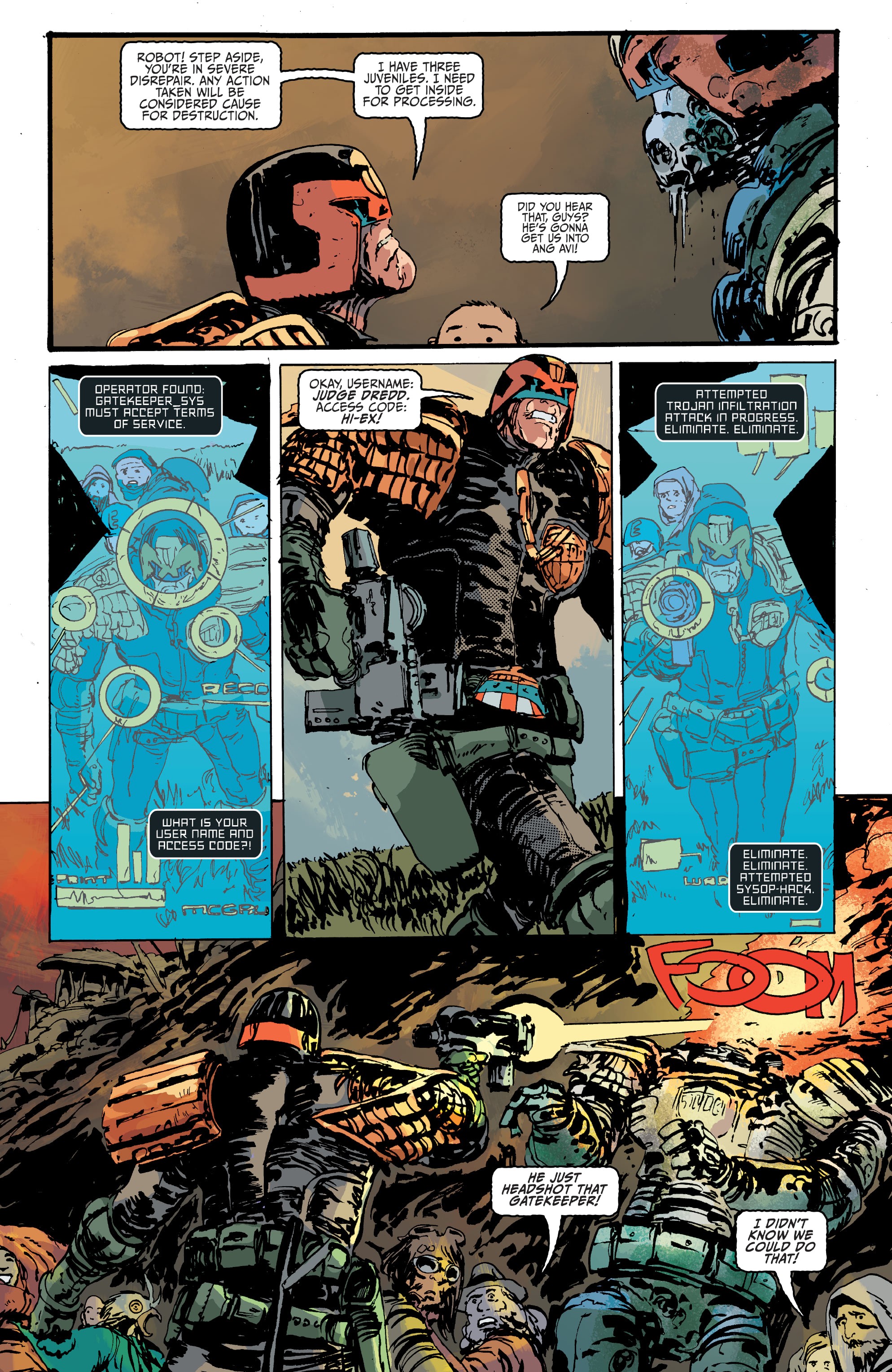 Read online Judge Dredd: 100-Page Giant comic -  Issue # TPB - 16
