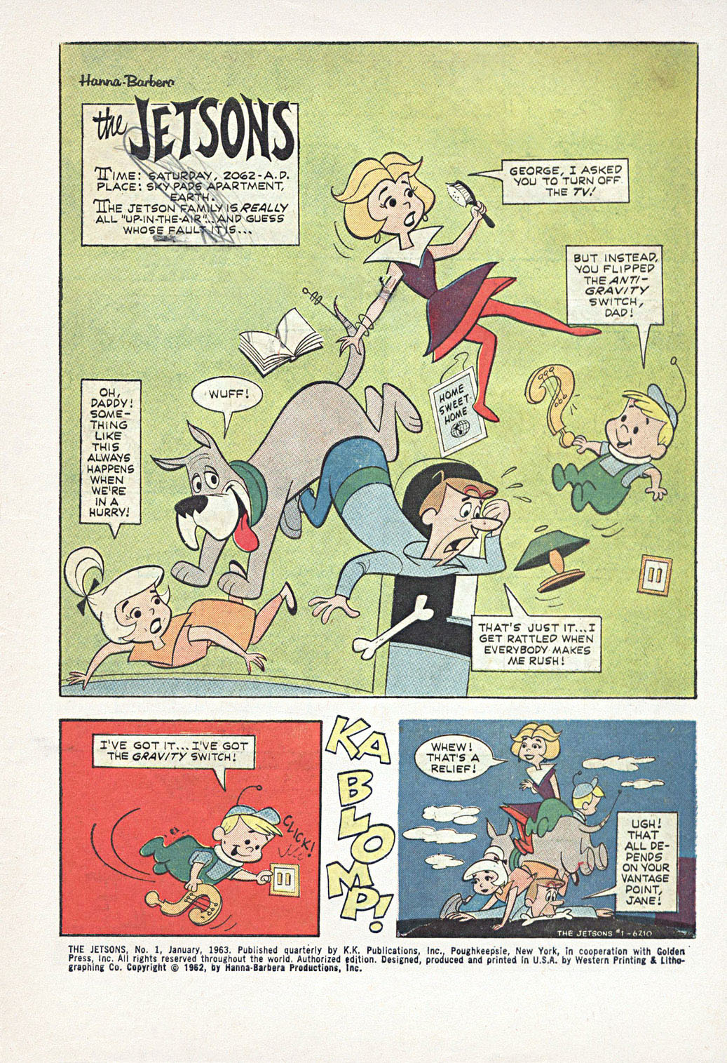 Read online The Jetsons (1963) comic -  Issue #1 - 3