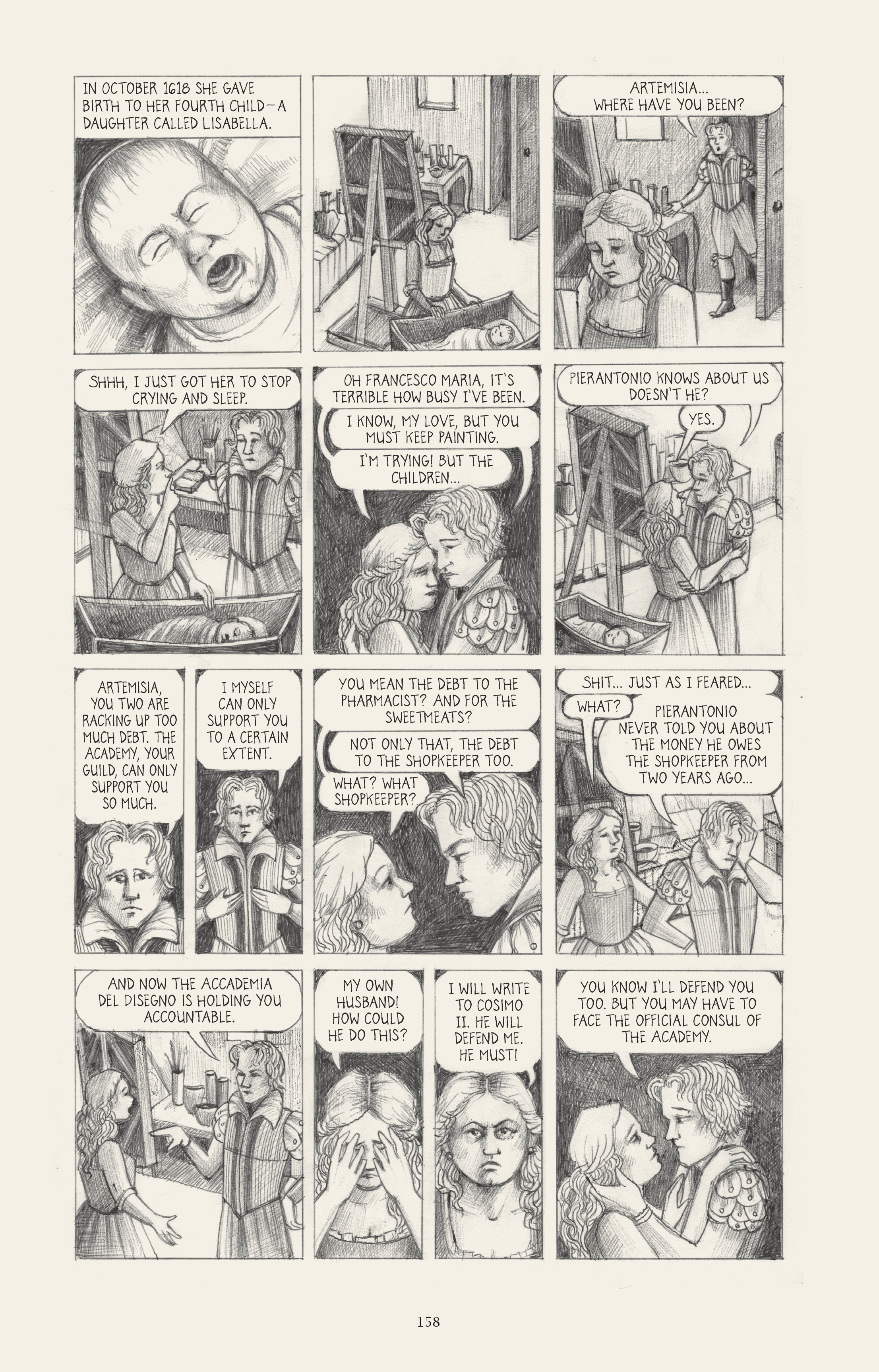 Read online I Know What I Am: The Life and Times of Artemisia Gentileschi comic -  Issue # TPB (Part 2) - 65