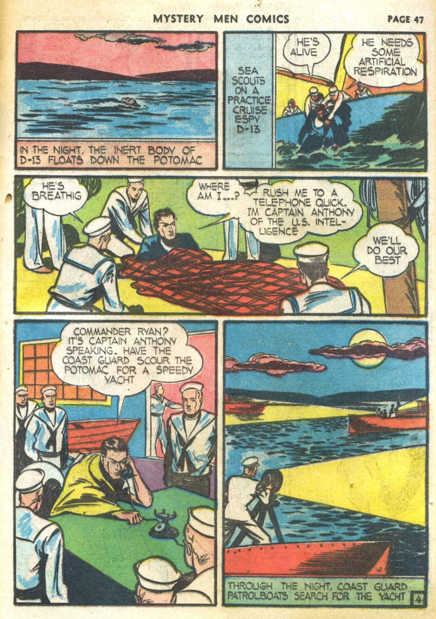Read online Mystery Men Comics comic -  Issue #11 - 49