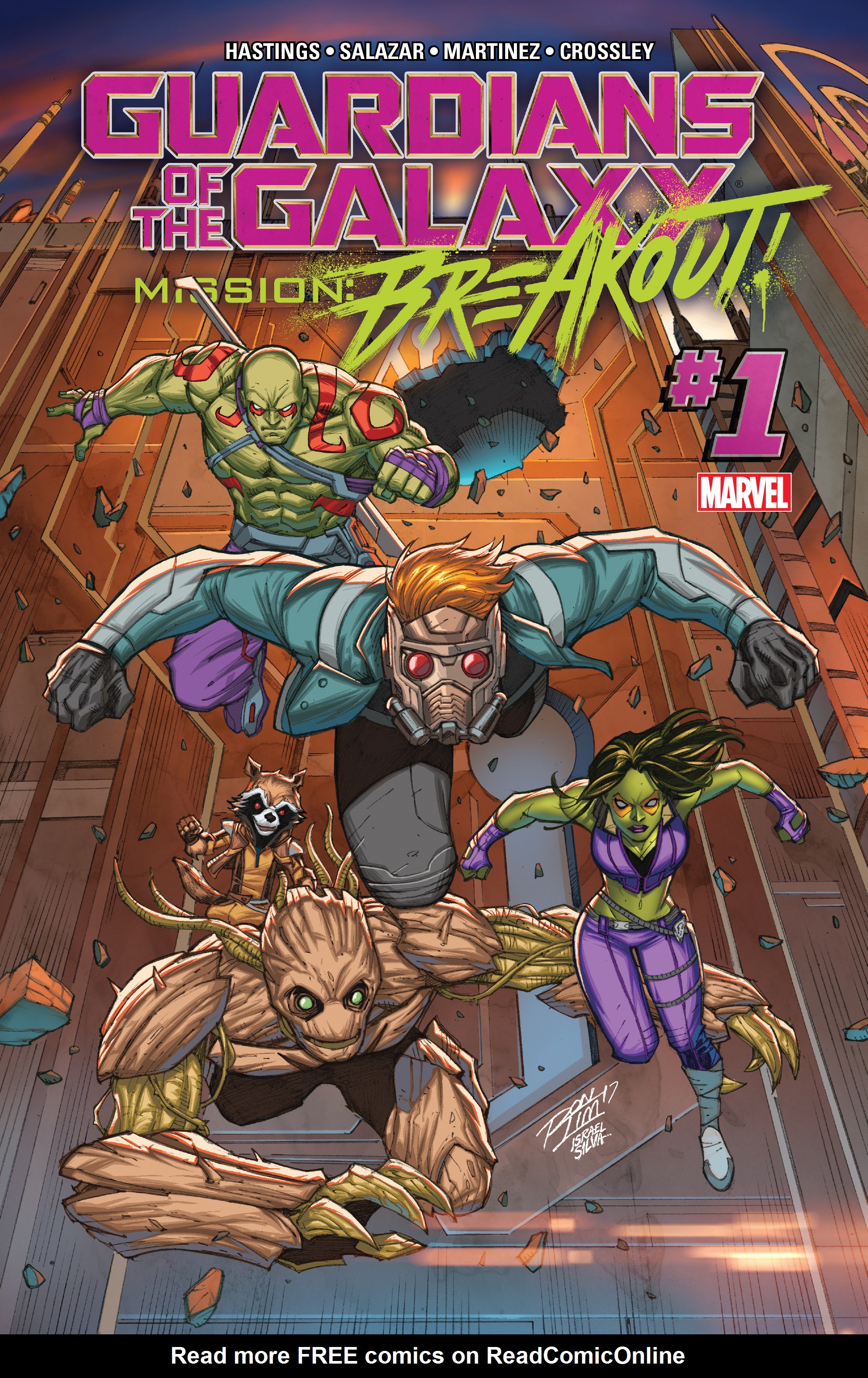 Read online Guardians of the Galaxy: Mission Breakout comic -  Issue # Full - 1