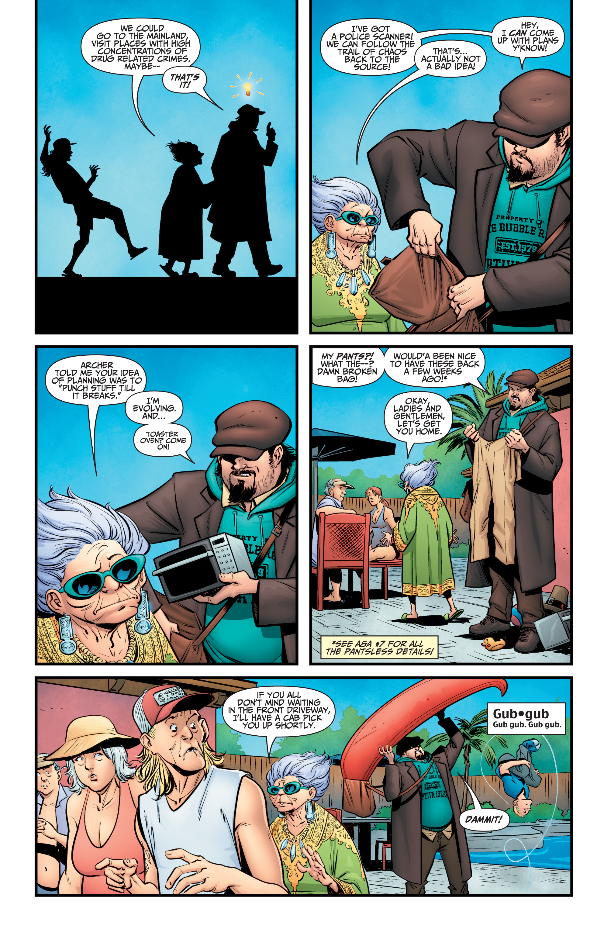 Read online A&A: The Adventures of Archer & Armstrong comic -  Issue #11 - 7