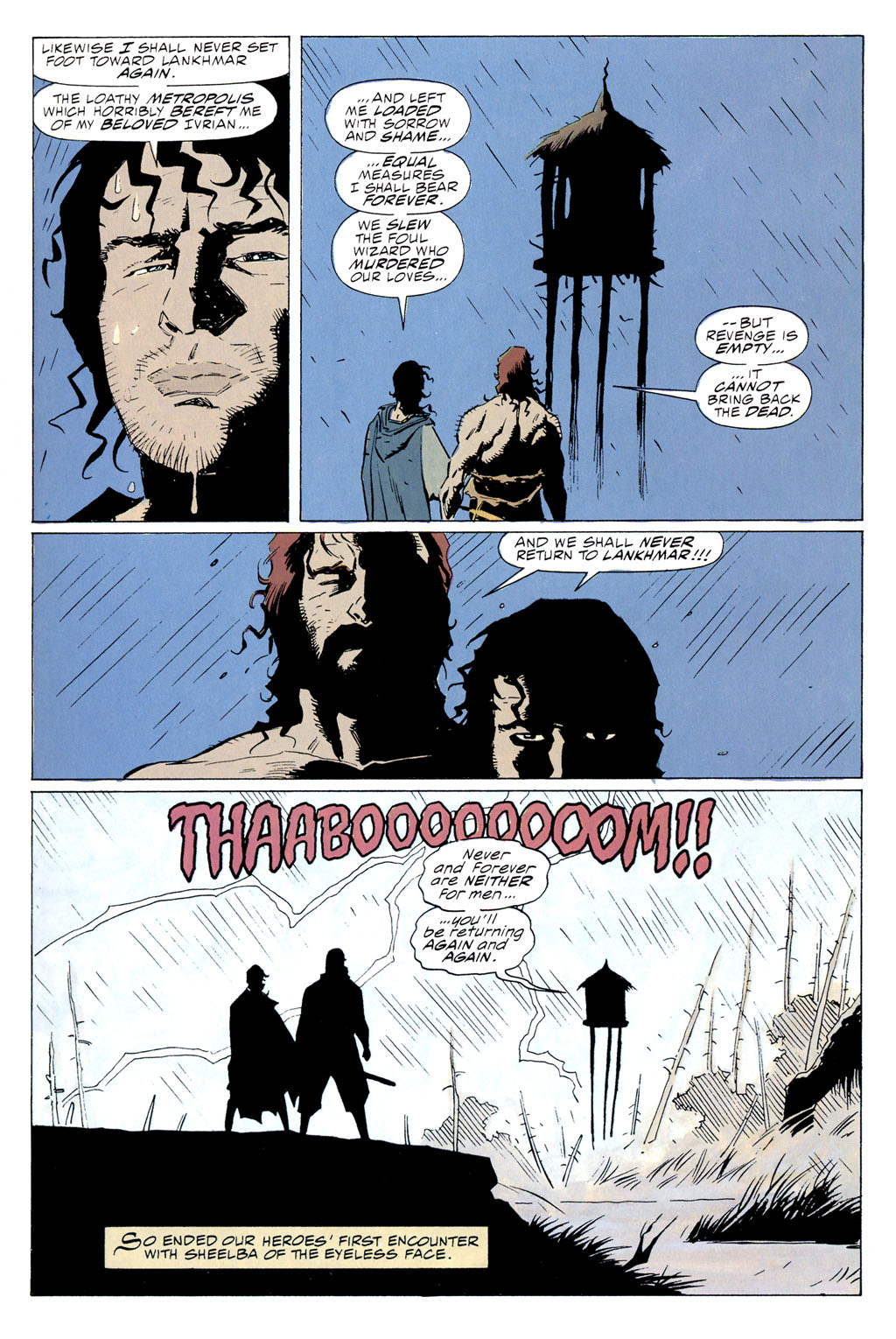 Read online Fafhrd and the Gray Mouser comic -  Issue #2 - 7