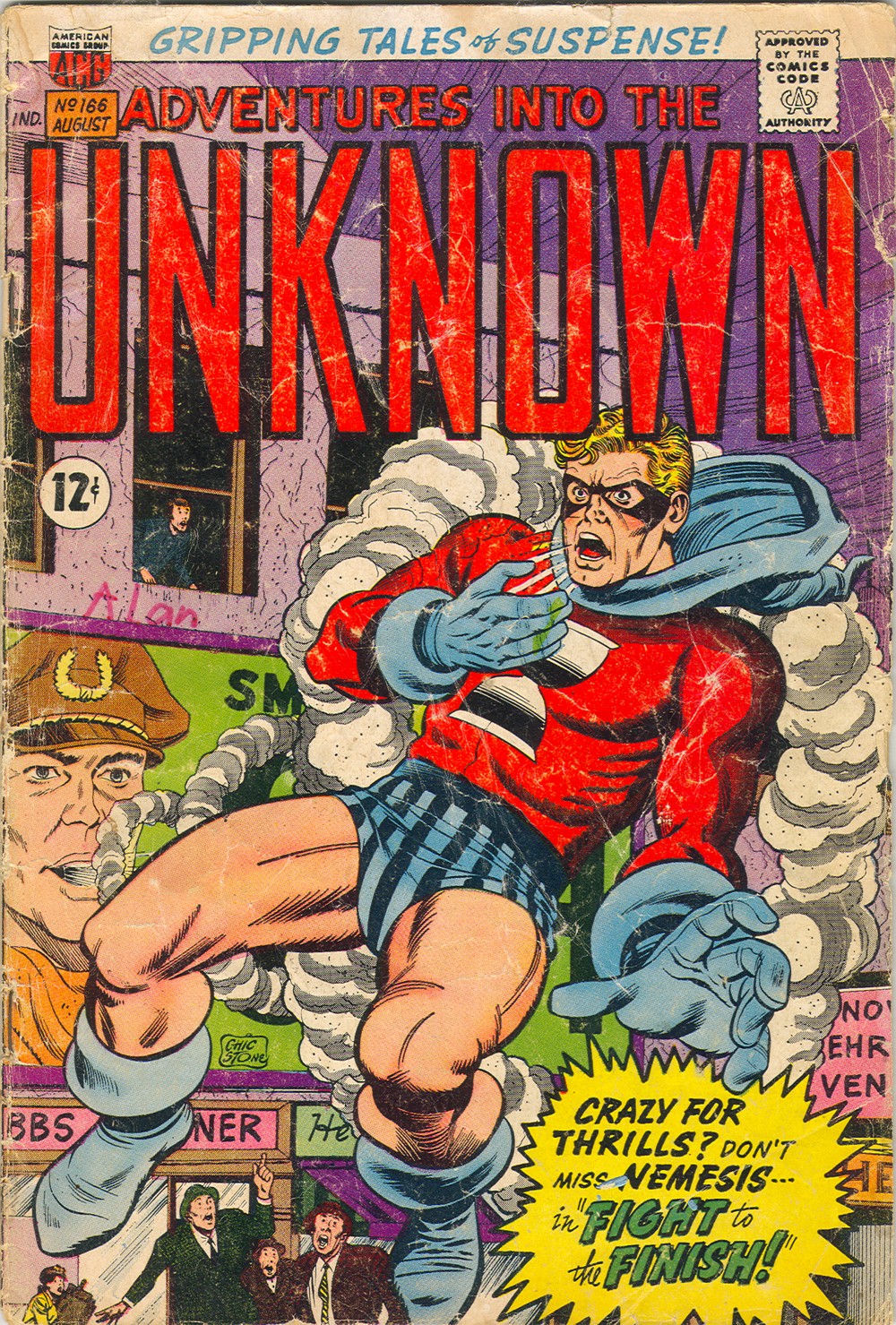 Read online Adventures Into The Unknown comic -  Issue #166 - 1