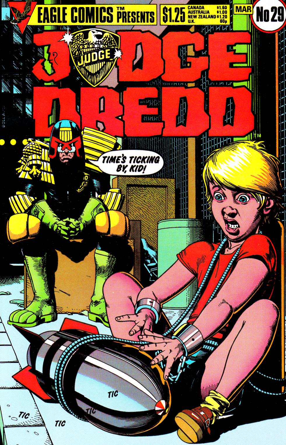 Read online Judge Dredd (1983) comic -  Issue #29 - 1