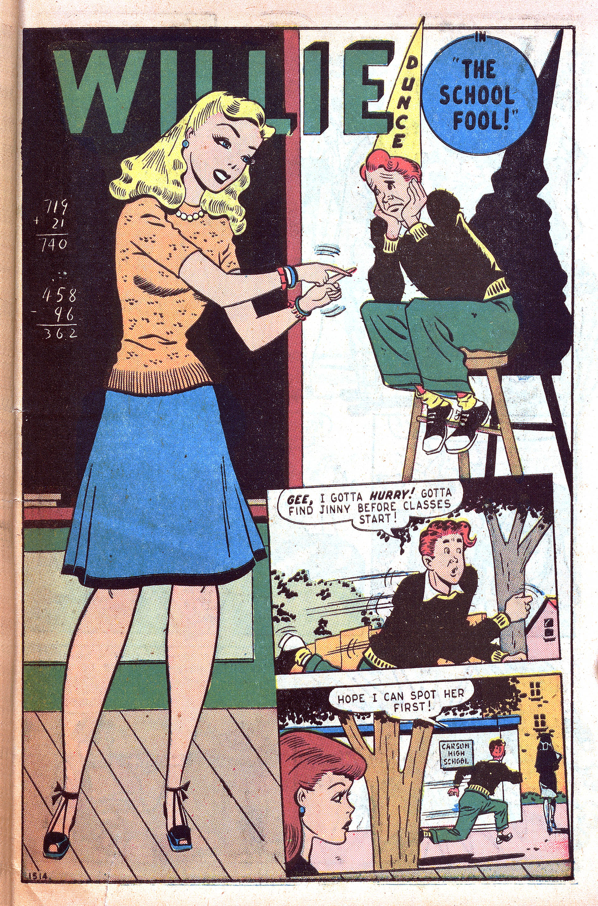Read online Willie Comics (1946) comic -  Issue #10 - 41