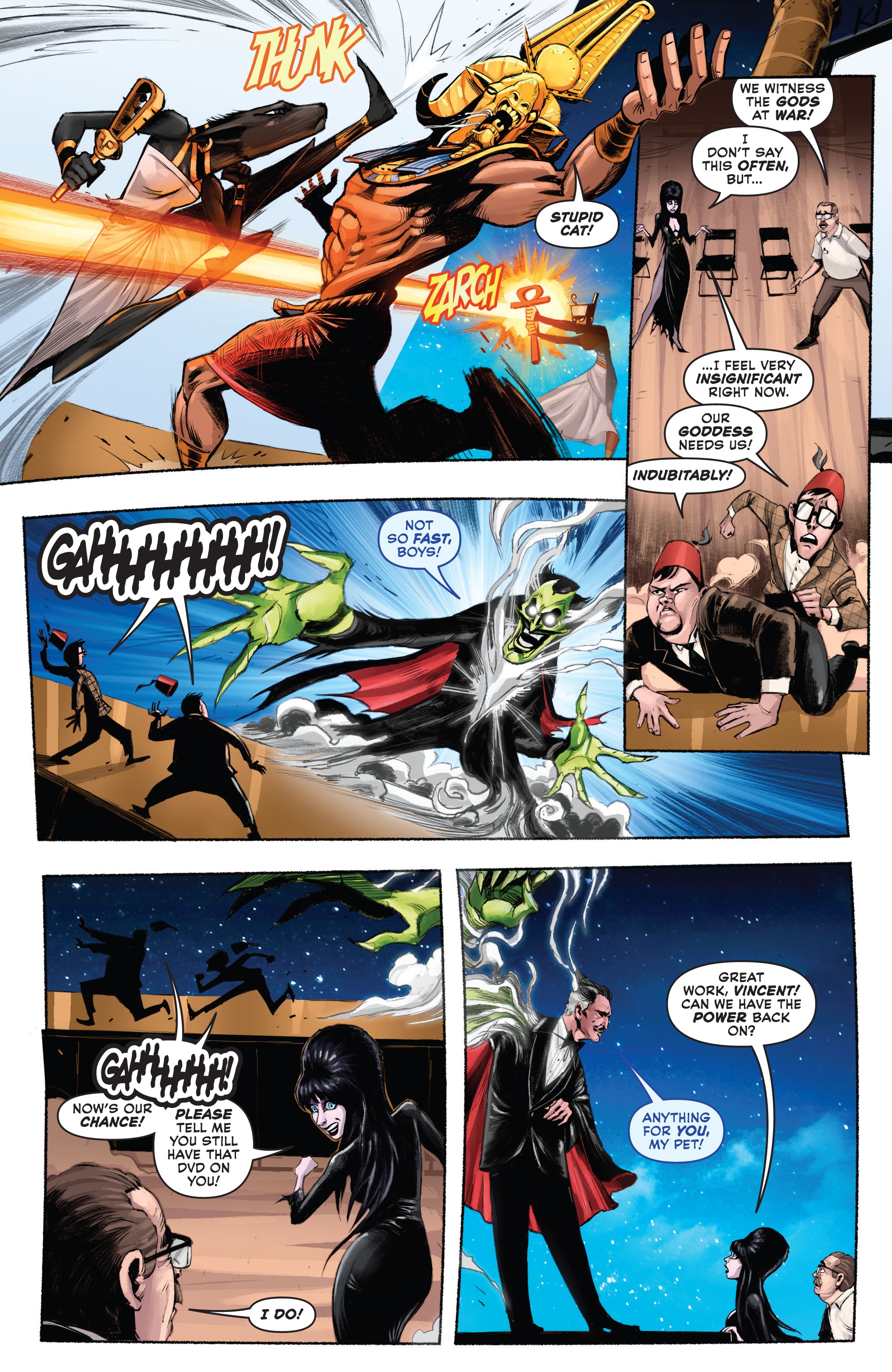 Read online Elvira Meets Vincent Price comic -  Issue #4 - 20