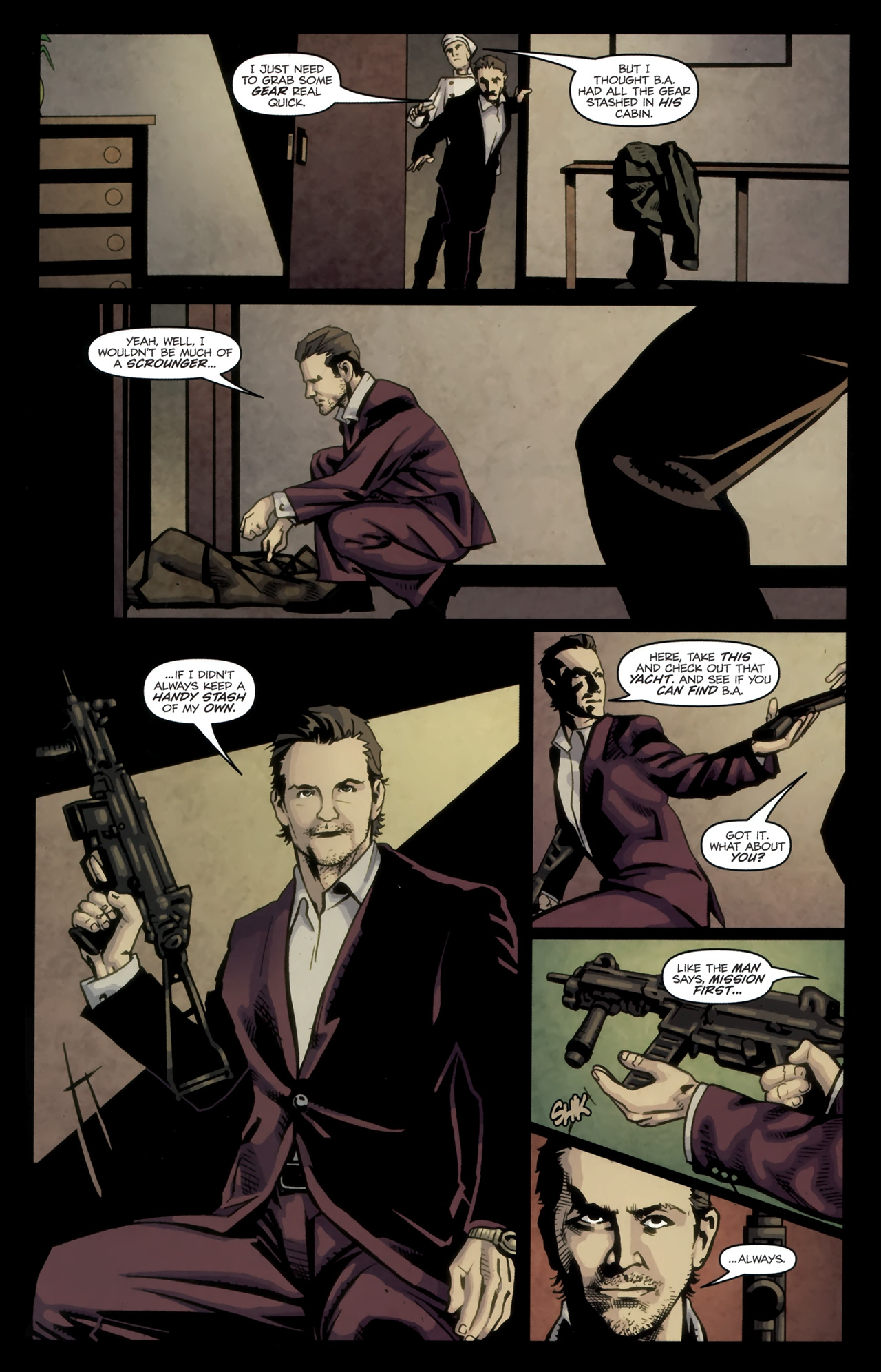 Read online A-Team: Shotgun Wedding comic -  Issue #4 - 13