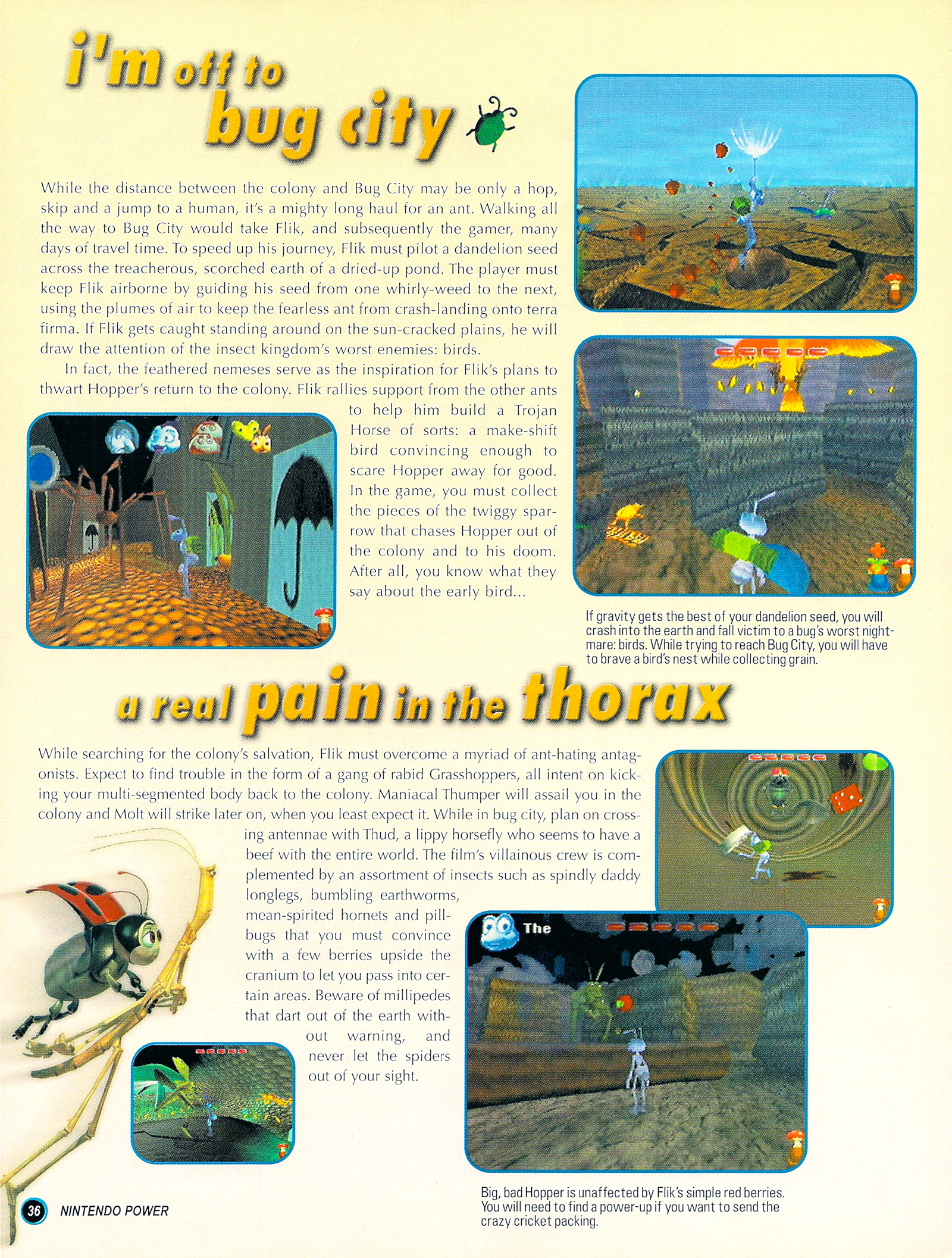 Read online Nintendo Power comic -  Issue #119 - 37