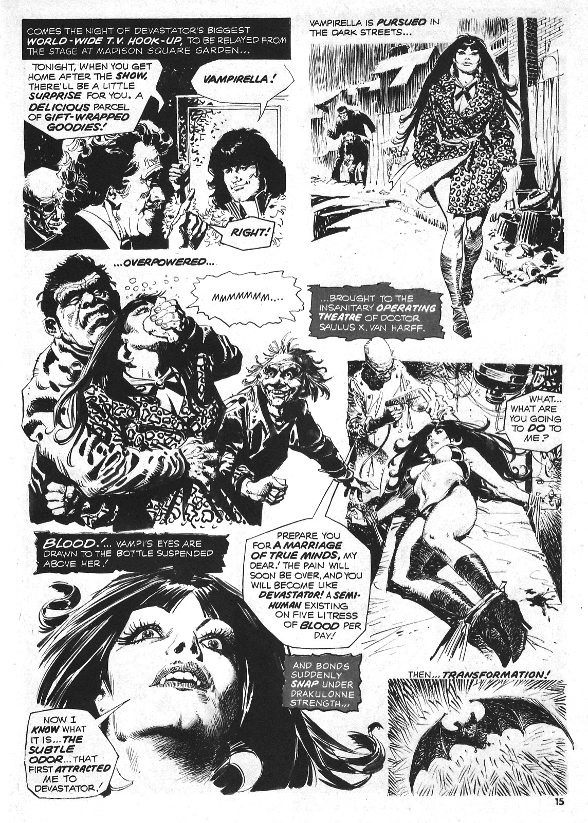 Read online Vampirella (1969) comic -  Issue #35 - 15