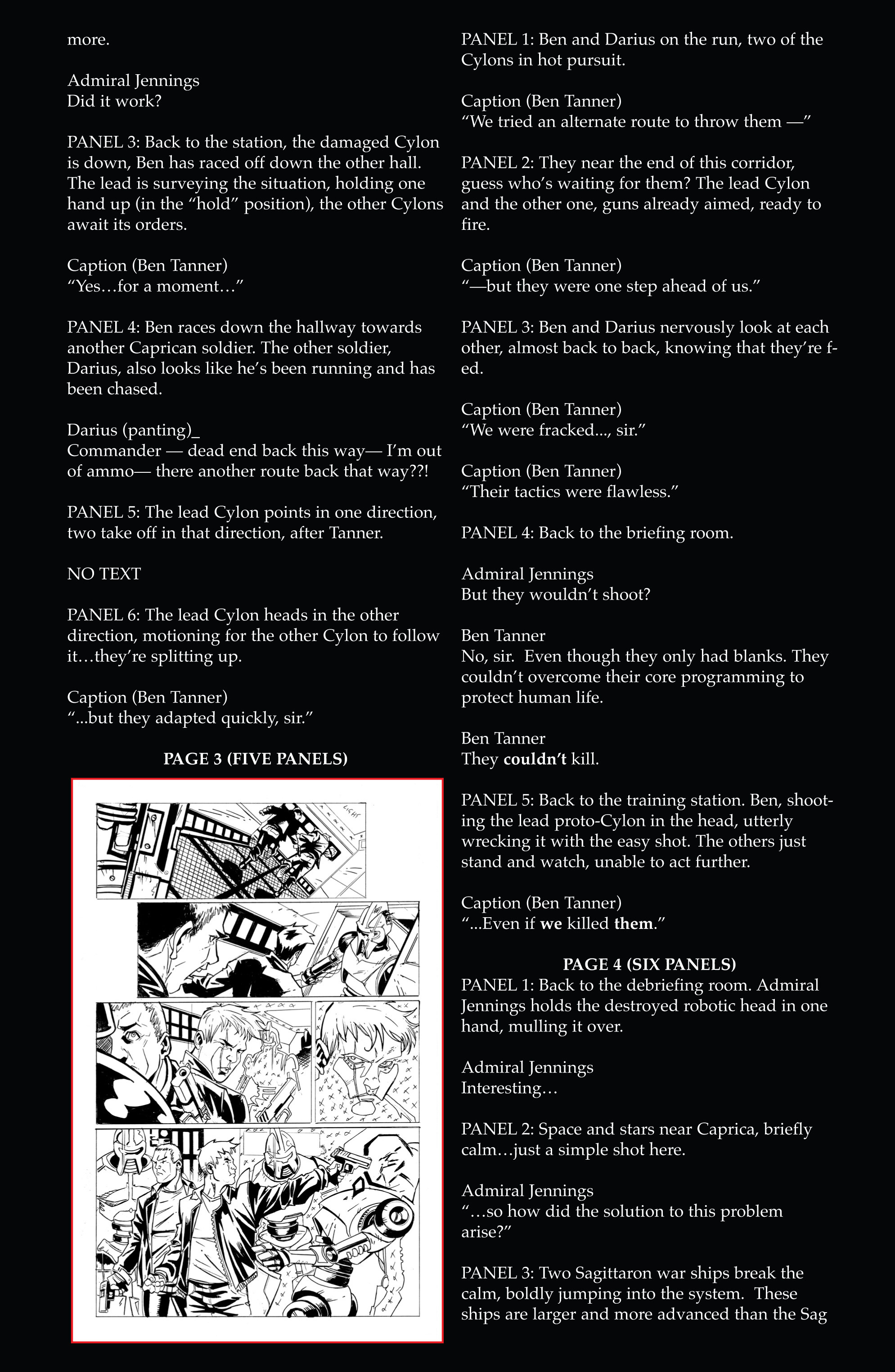 Read online Battlestar Galactica: Cylon War comic -  Issue #2 - 27