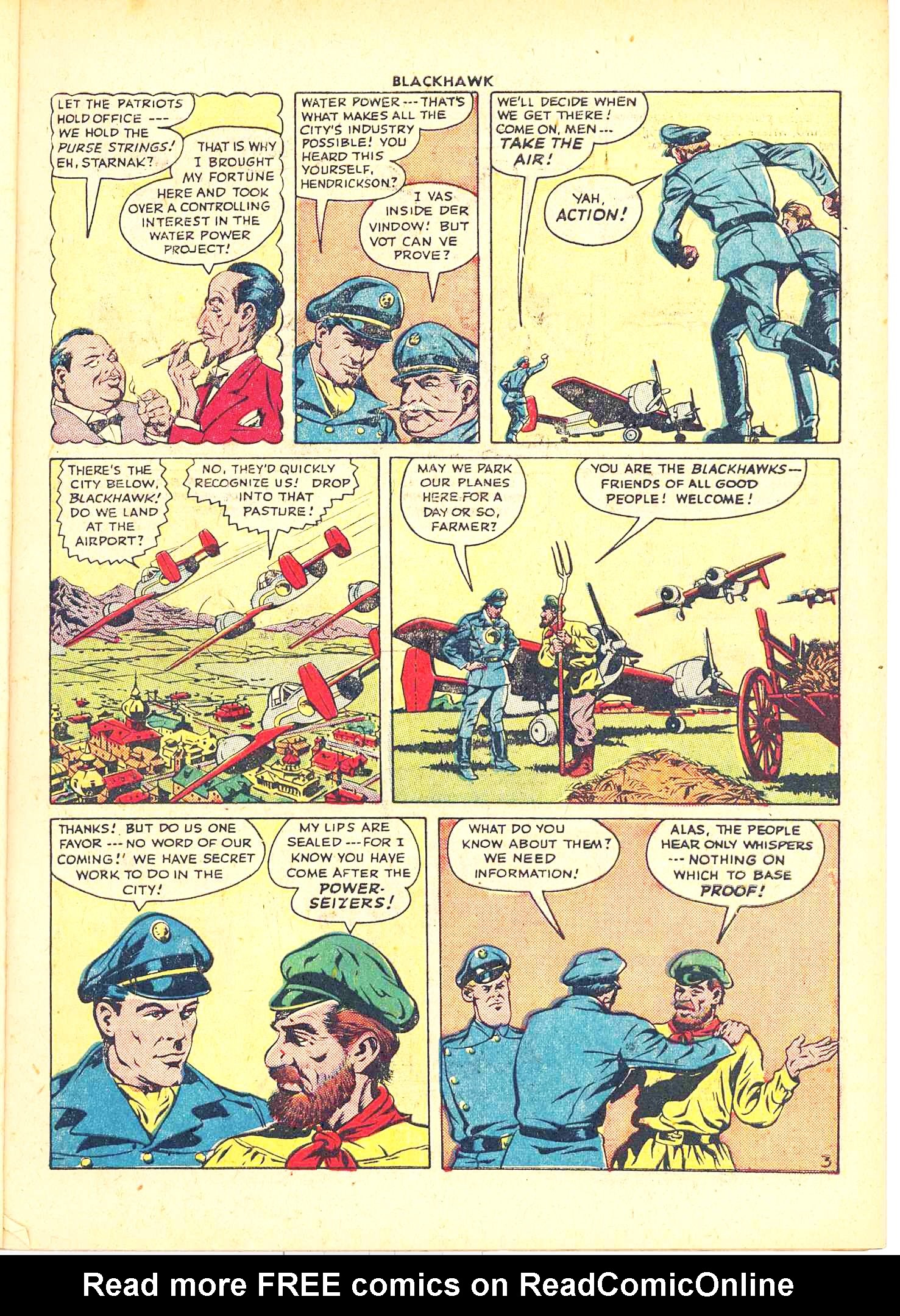 Read online Blackhawk (1957) comic -  Issue #11 - 5
