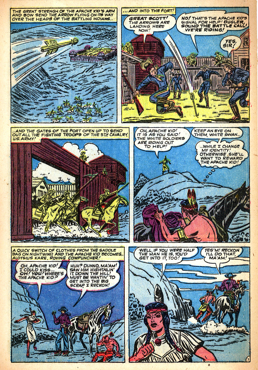 Read online Apache Kid comic -  Issue #12 - 9