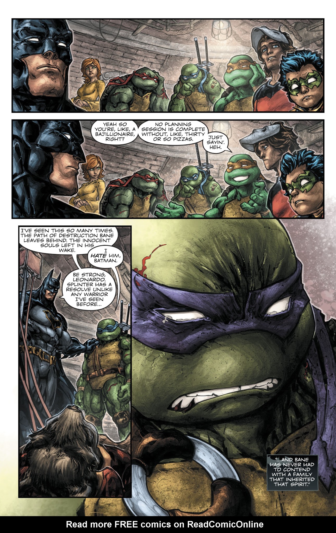 Read online Batman/Teenage Mutant Ninja Turtles II comic -  Issue #4 - 18