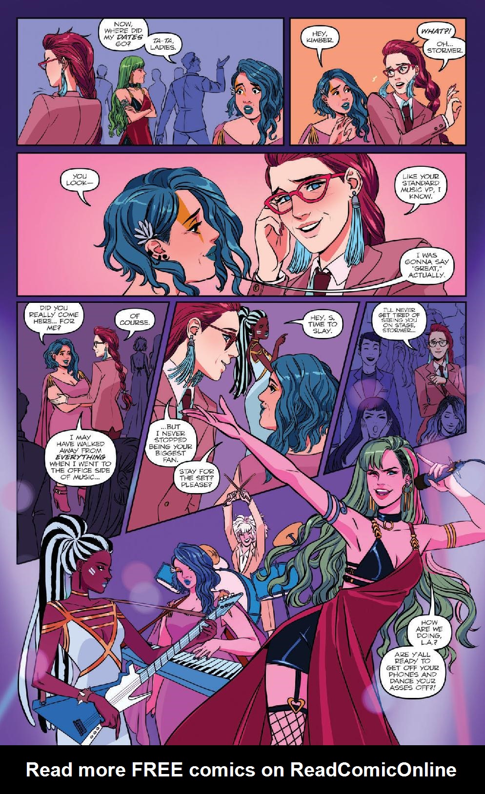 Read online Jem and the Holograms 20/20 comic -  Issue # Full - 7