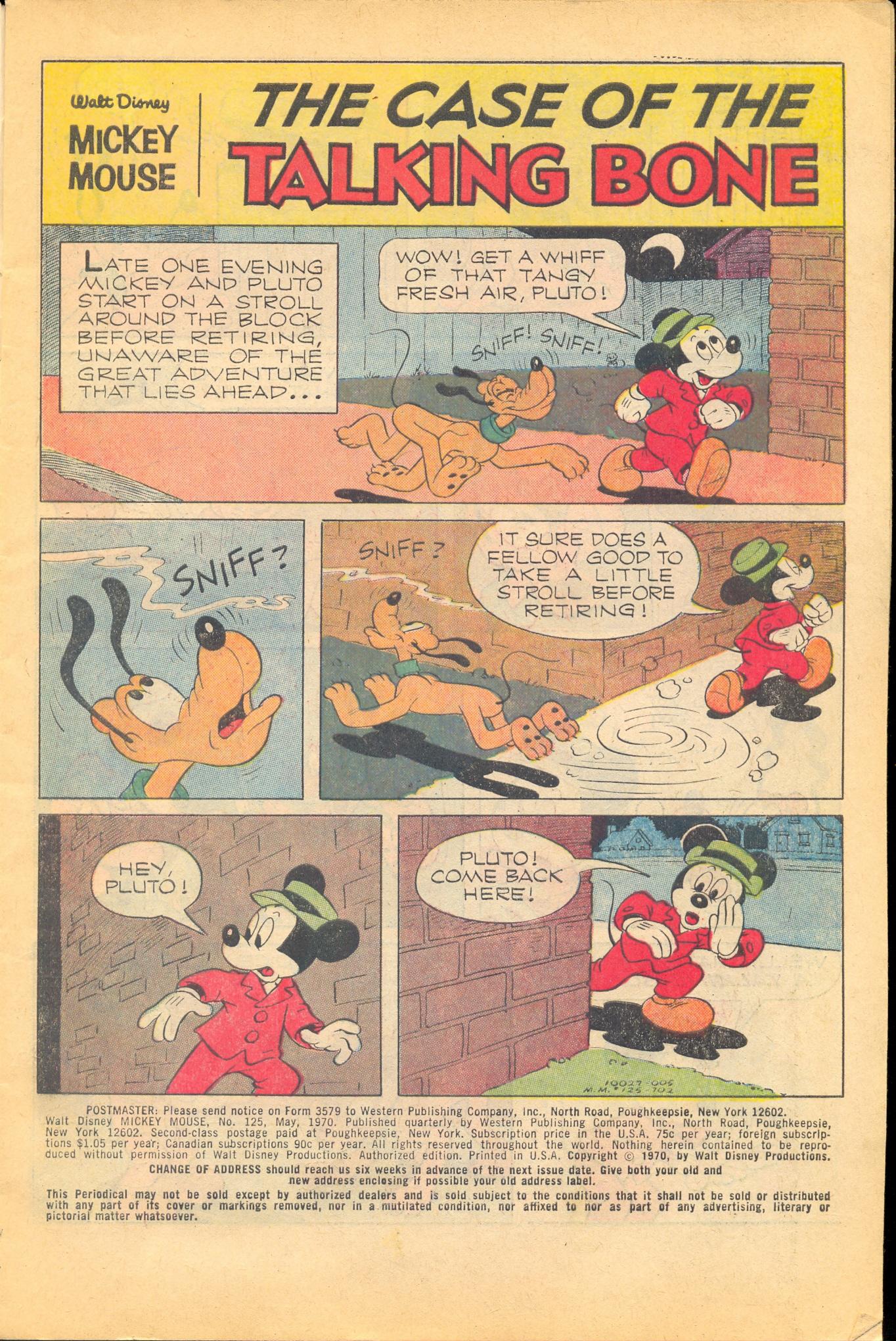 Read online Walt Disney's Mickey Mouse comic -  Issue #125 - 3